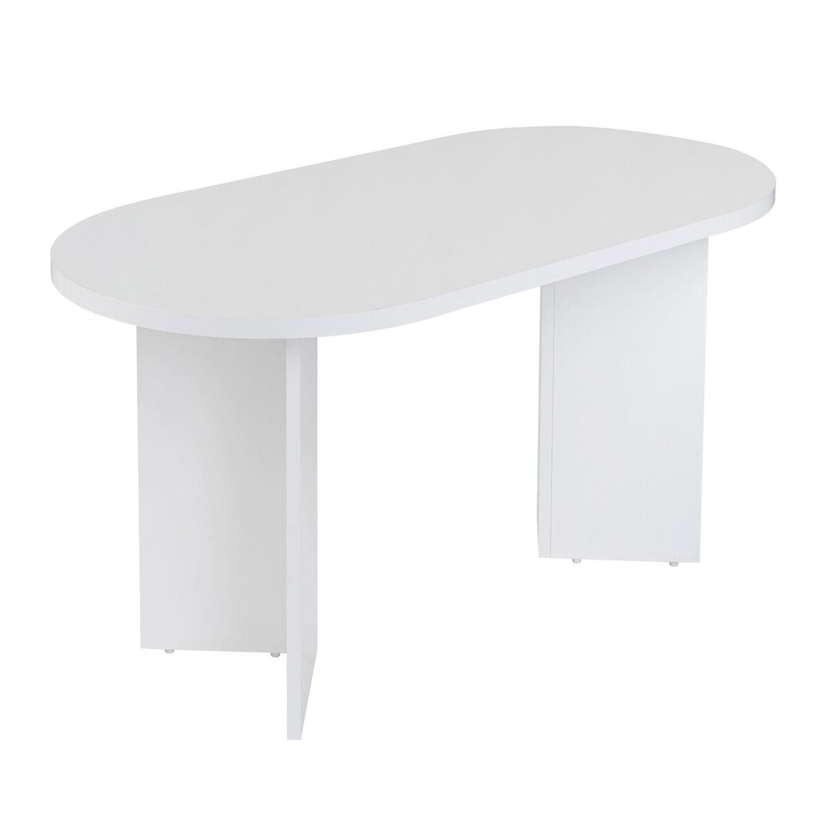Habitat et Jardin Table basse en bois  Sable  - 60 x 119 x 40 cm - Blanc