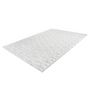 Voir la diapositive 4 : Paris Prix Tapis Shaggy Effet 3D  Vivica  Blanc & Anthracite
