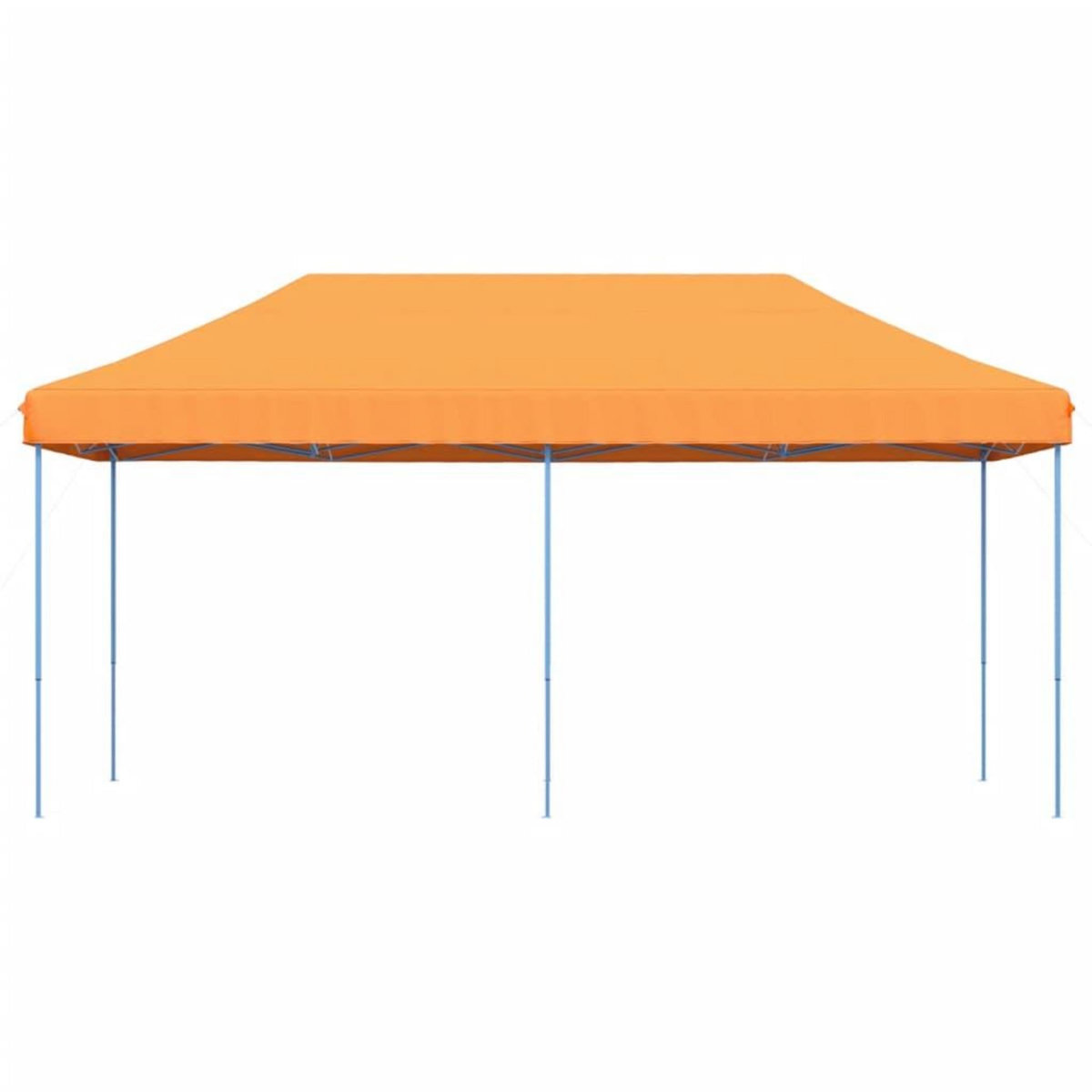 VIDAXL Tente de reception pliable escamotable orange 580x292x315 cm