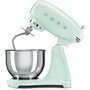 Voir la diapositive 3 : SMEG Robot pâtissier SMF05PGEU Vert d'eau