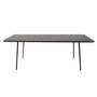 Voir la diapositive 1 : CONCEPT USINE Table de jardin 8-10 places 200cm gris foncé BERGAME