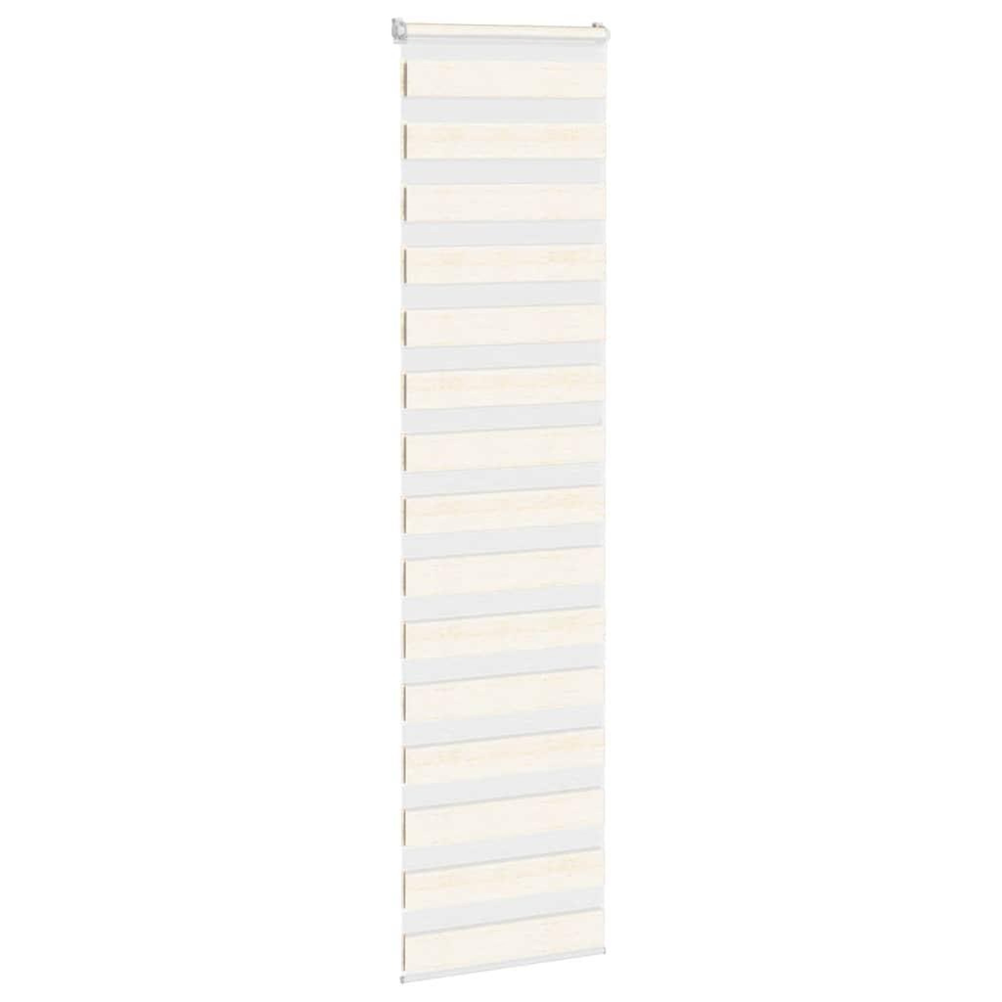 Voir la diapositive 3 : VIDAXL Store zebre beige marbre largeur du tissu 55,9 cm polyester