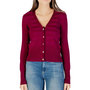 Voir la diapositive 1 : MORGAN Gilet Prune Femme Morgan MENTHI