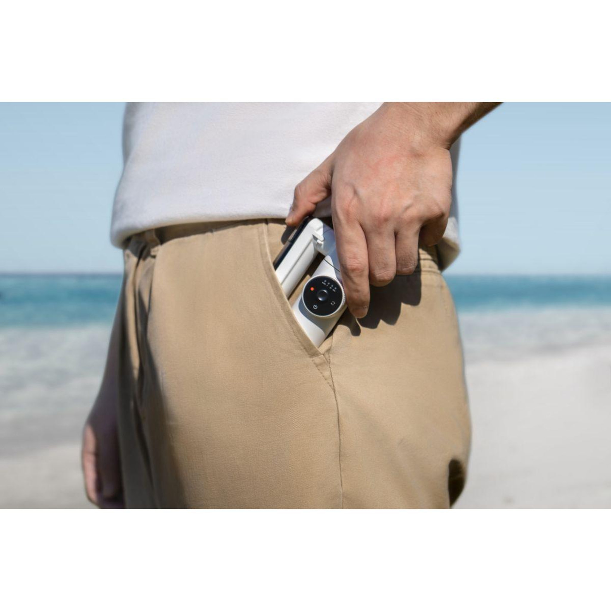 Voir la diapositive 5 : INSTA360 Stabilisateur Insta360 Flow Creator Kit White