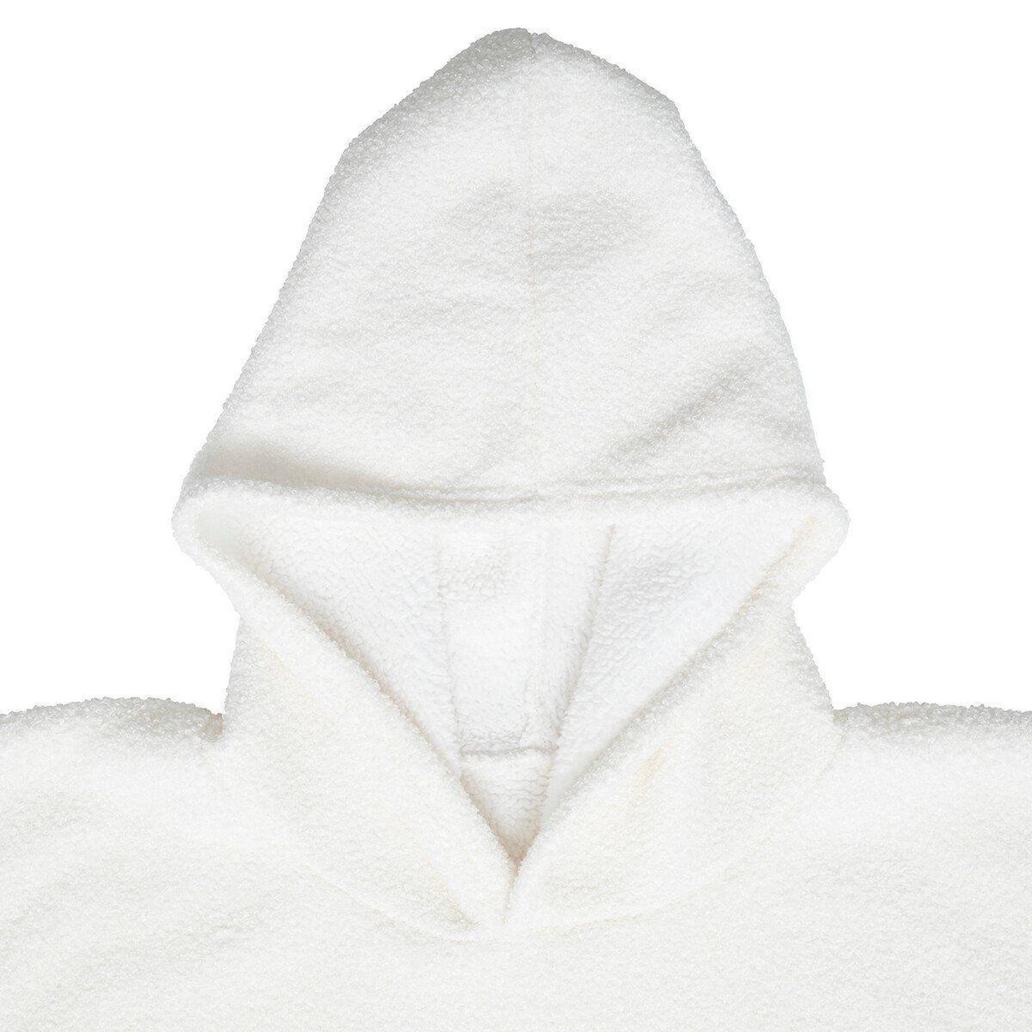 Voir la diapositive 2 : ATMOSPHERA Plaid sweat  bouclette  85x118cm ivoire