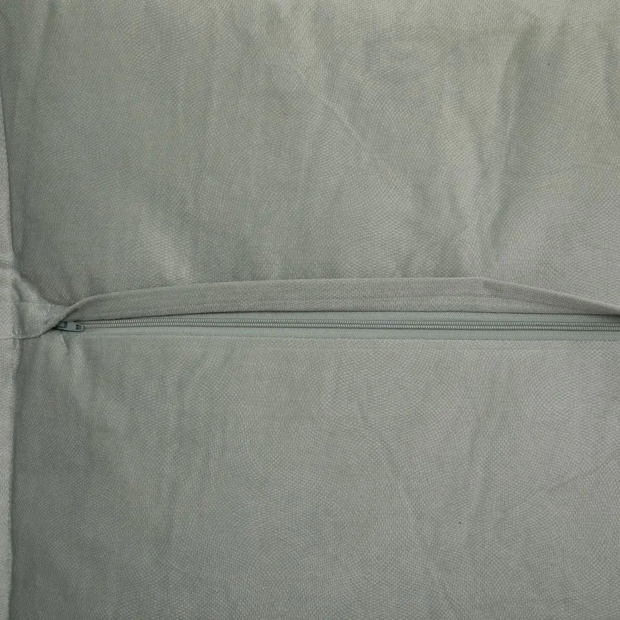 Voir la diapositive 2 : ATMOSPHERA Coussin déhoussable  lilou  45x45cm vert céladon