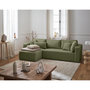 Voir la diapositive 5 : BEST MOBILIER Topaze - canapé d'angle réversible - 4 places - convertible avec coffre - en tissu