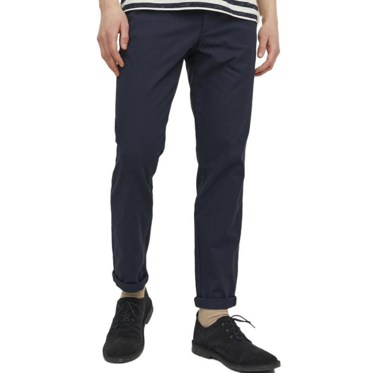 Jack & Jones Pantalon Chino  Foncé Homme Jack & Jones Marco   W27