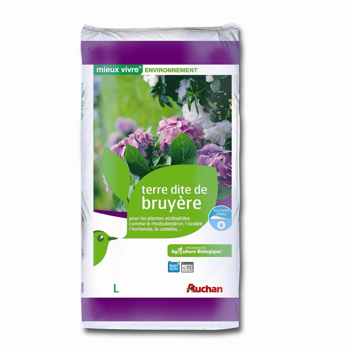 AUCHAN TERRE DITE DE BRUYERE 20L