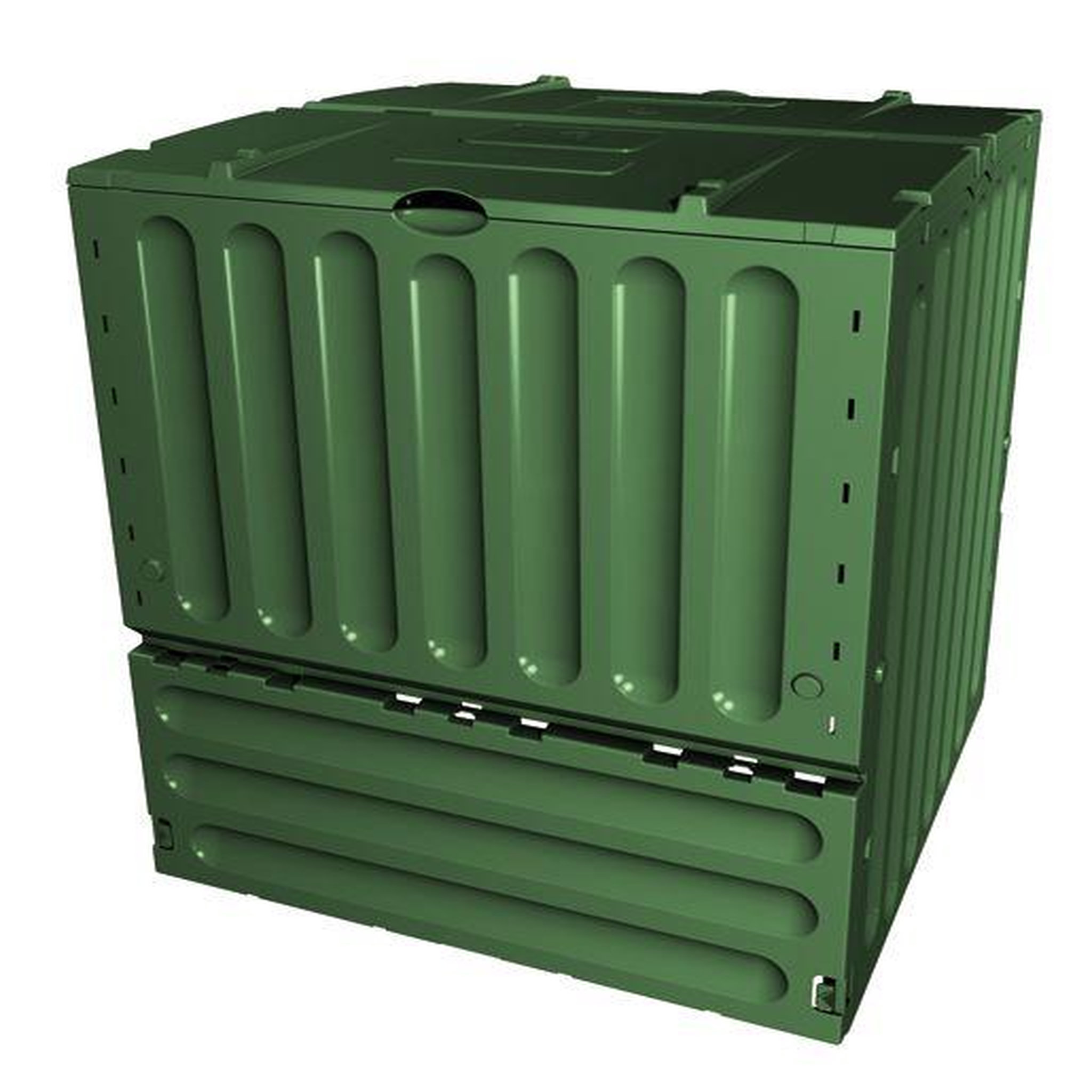 CENTRALE BRICO Composteur Eco King vert 400 L