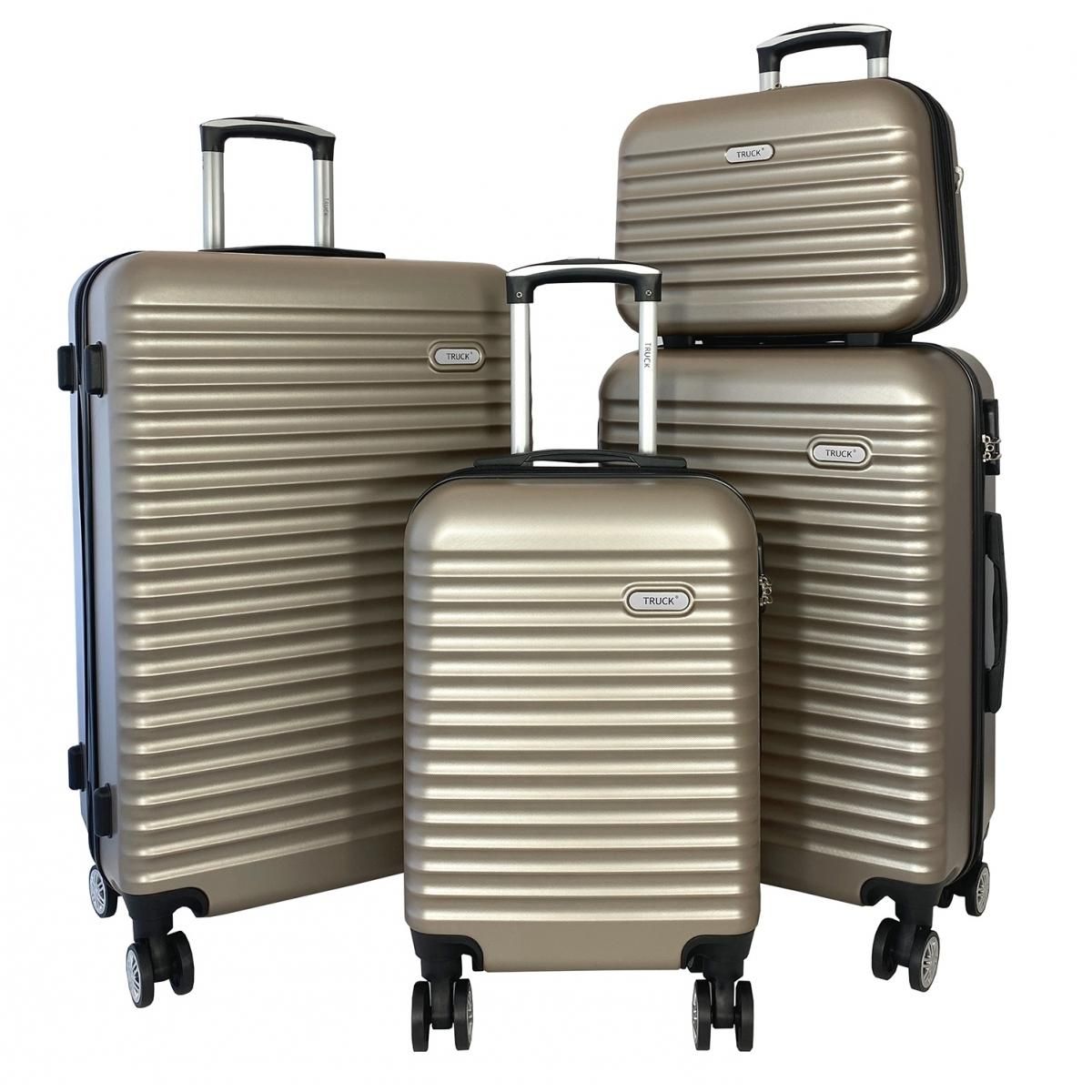 TRUCK Lot 3 valises plus 1 vanity rigides