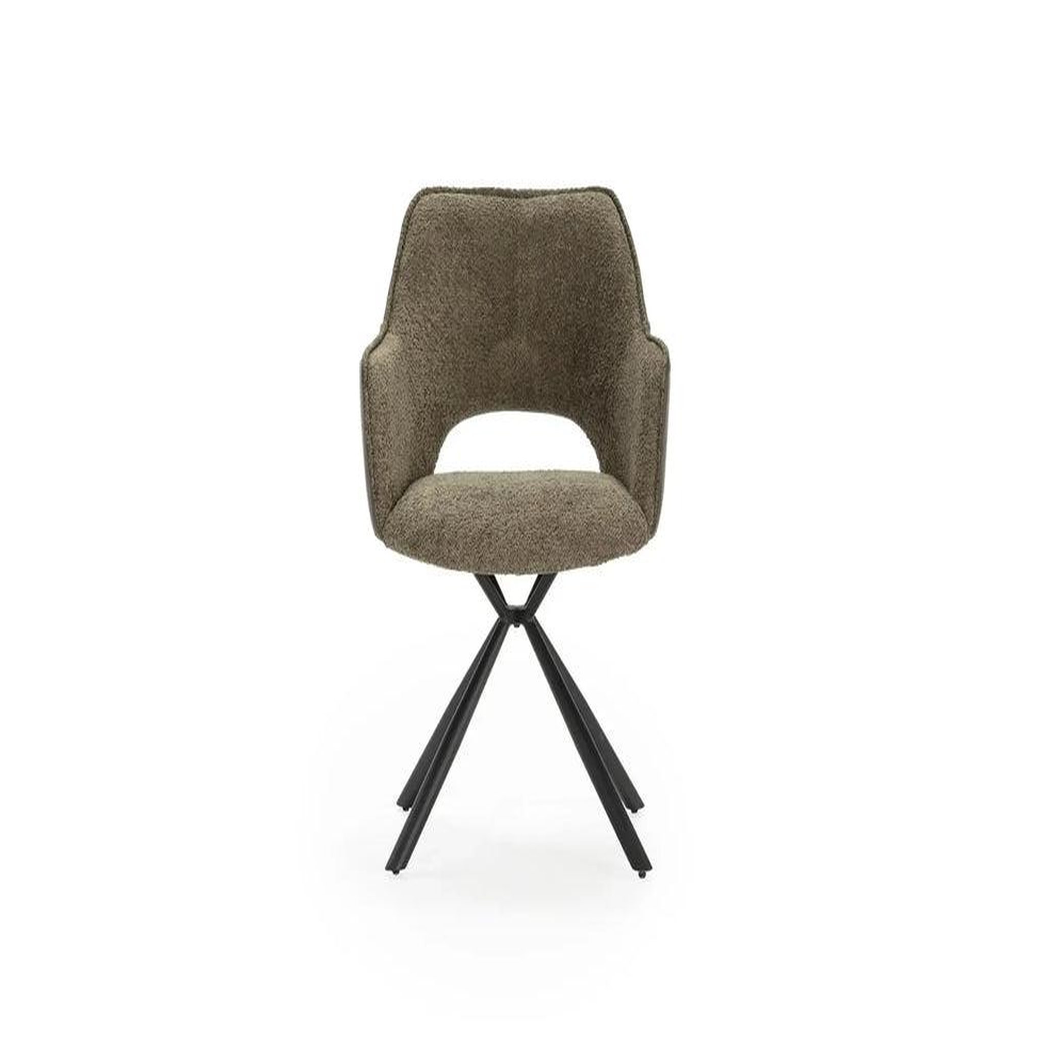 Voir la diapositive 1 : CASANOVA PARIS Olya - lot de 2 chaises pieds en métal noir