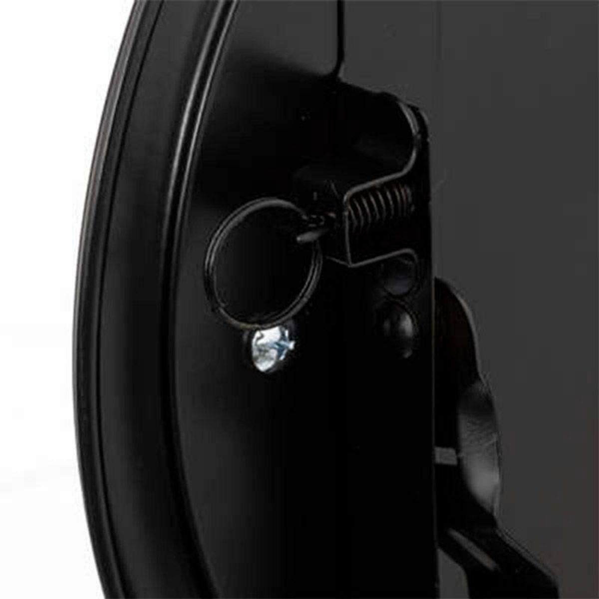  Tabouret Pliant en Velours  Cyda  45cm Gris