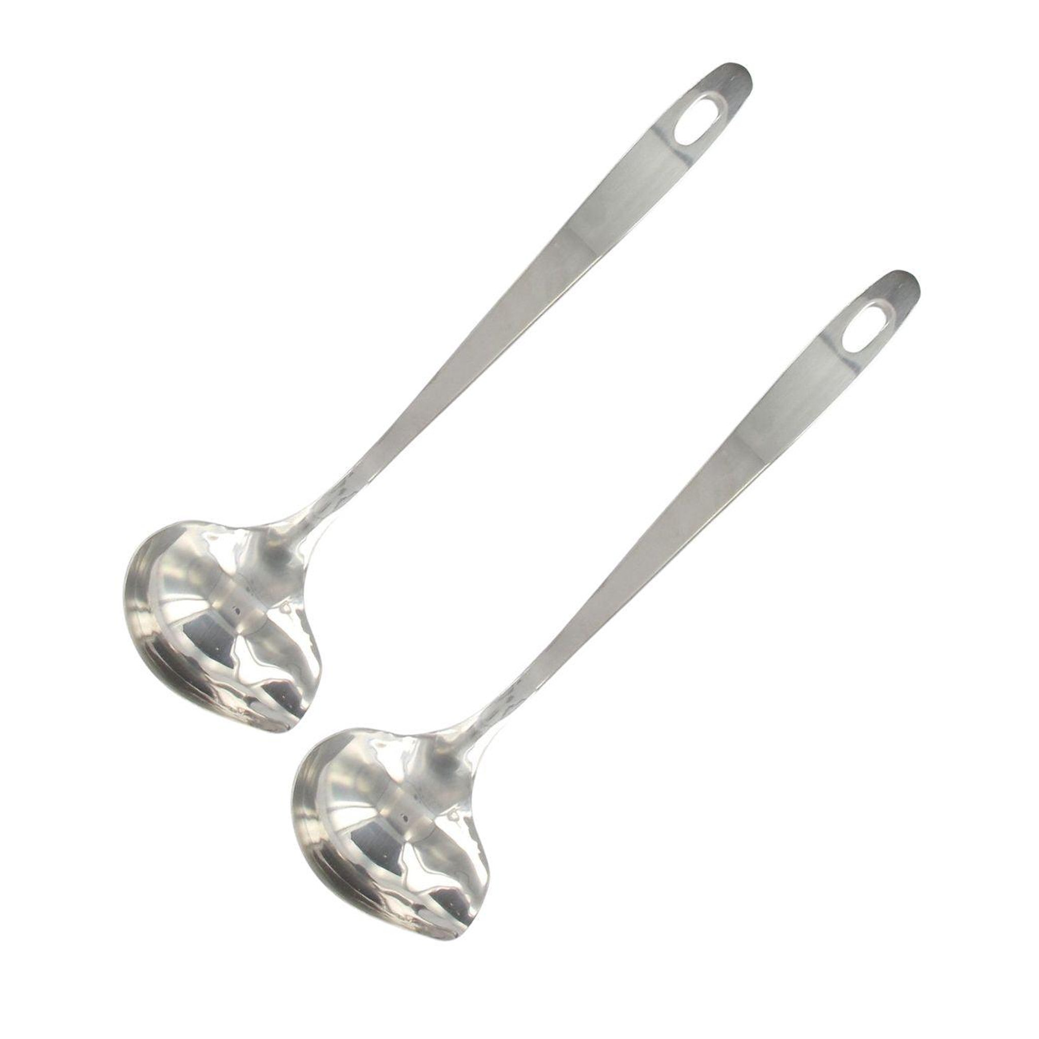 Fackelmann Set de 2 ustensiles de cuisine cuillère inox fackelmann oxford
