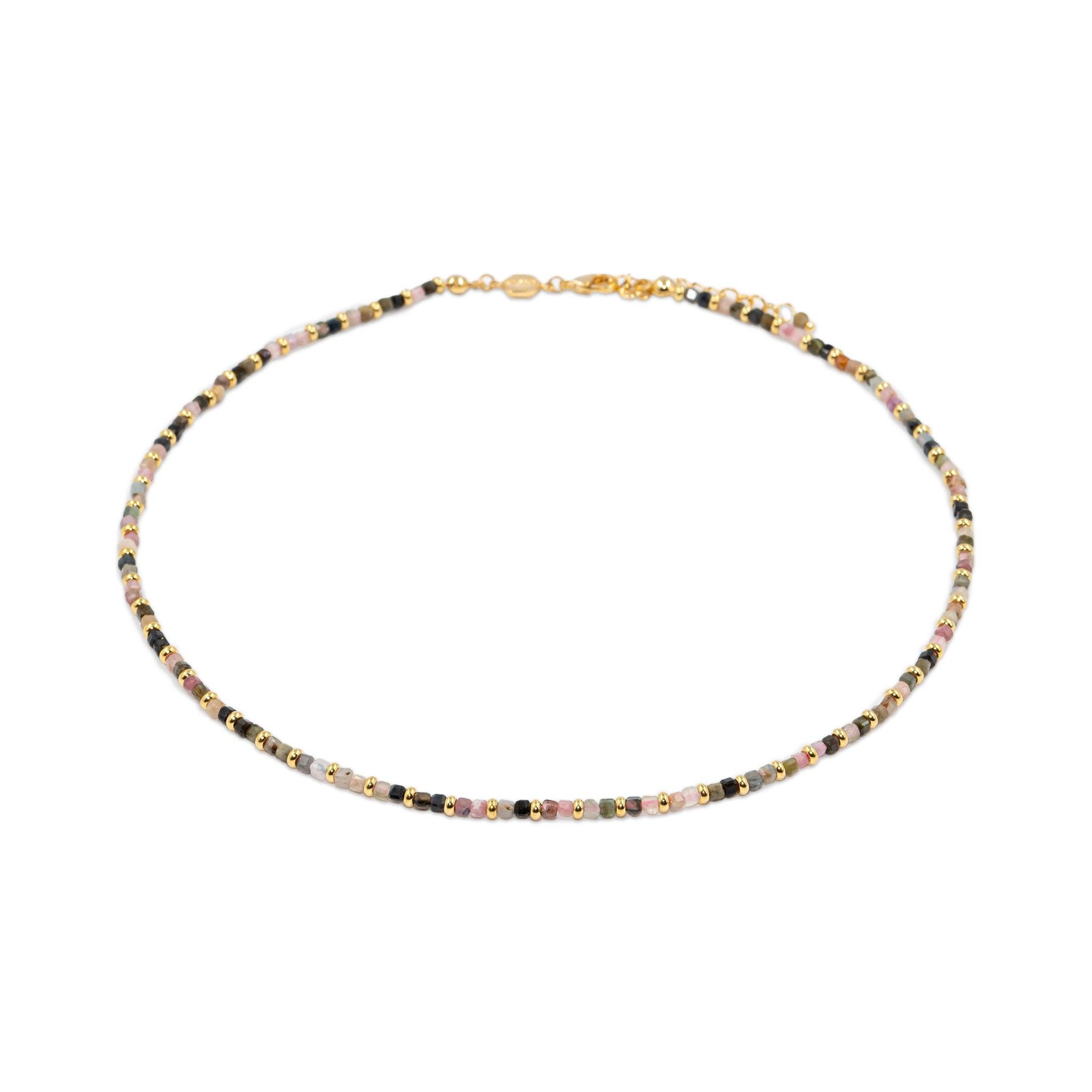Voir la diapositive 1 : SLOYA Collier Karia en pierres Tourmaline