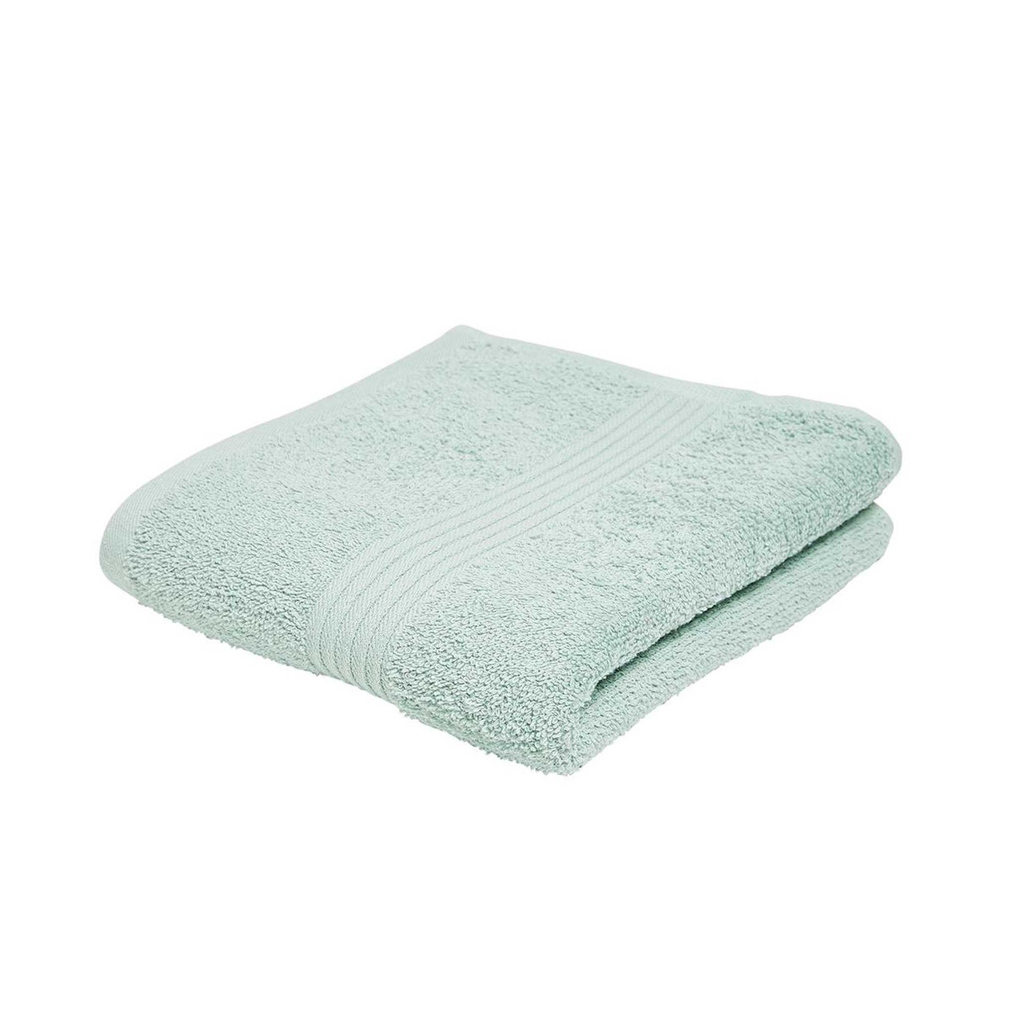 Voir la diapositive 2 : TODAY Serviette de toilette unie en coton 450 g/m²