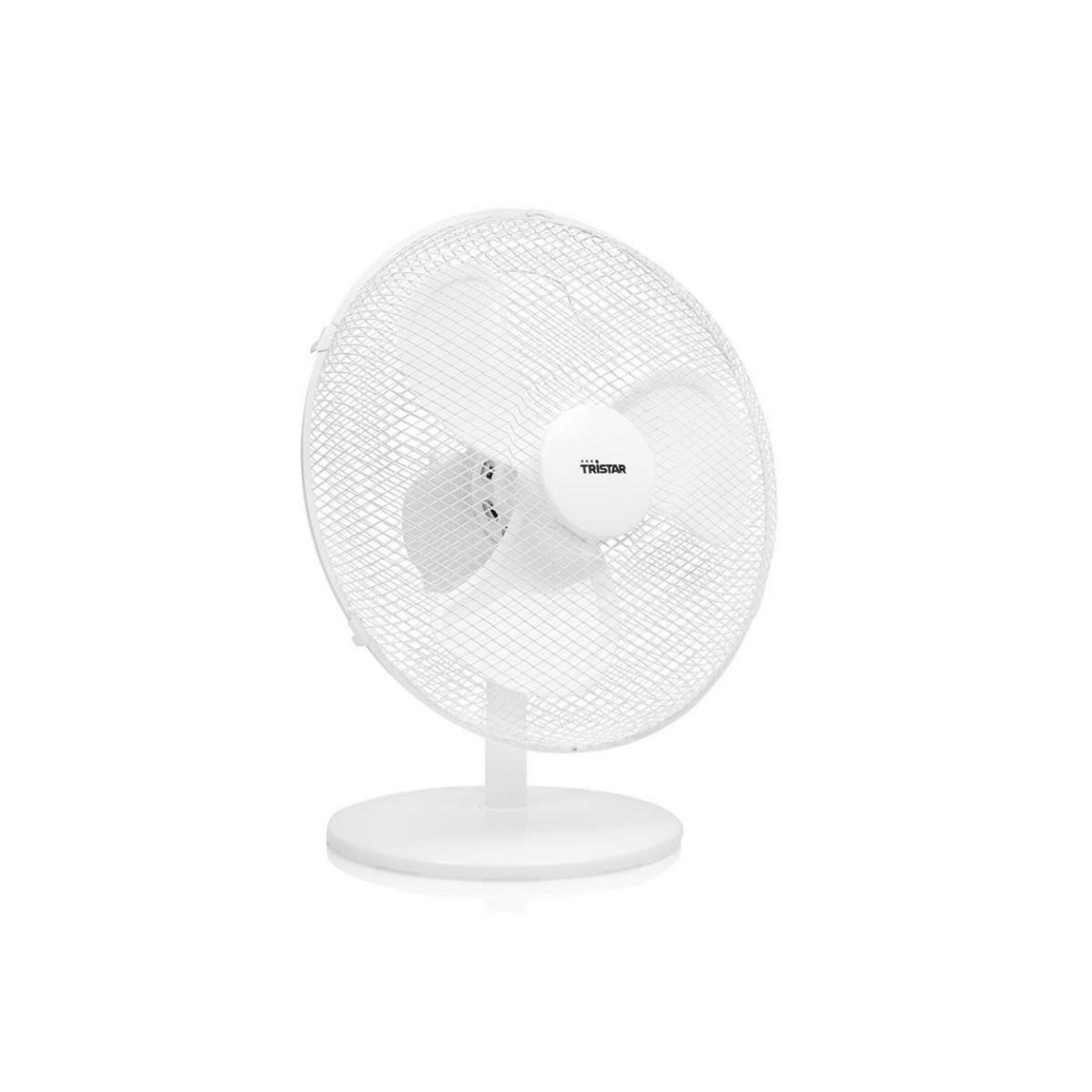 TRISTAR Ventilateur de table 40cm 45w blanc - VE-5727