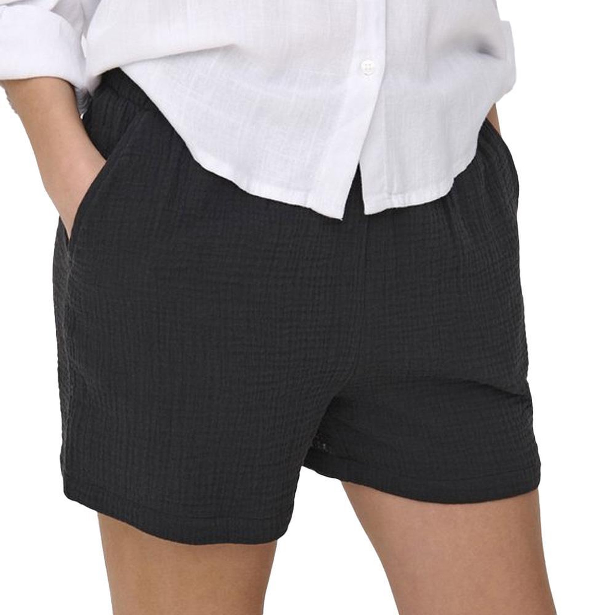 JACQUELINE DE YONG Short Noir Femme JDY Pht. Coloris disponibles : Noir