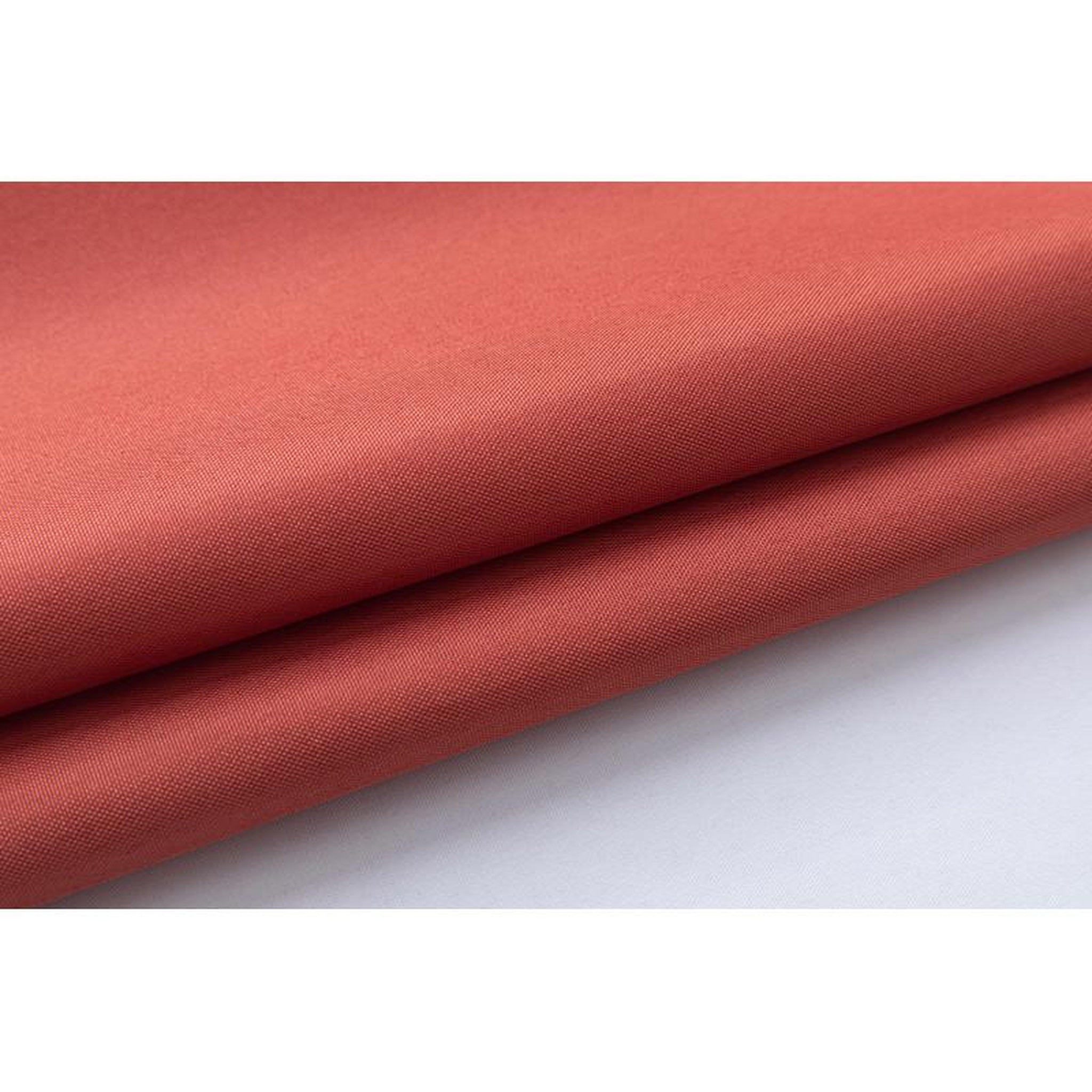 Voir la diapositive 4 : UNIVERS DECOR Nappe enduite avec traitement antitache terracotta rectangulaire 145 x 240 cm - terracotta -