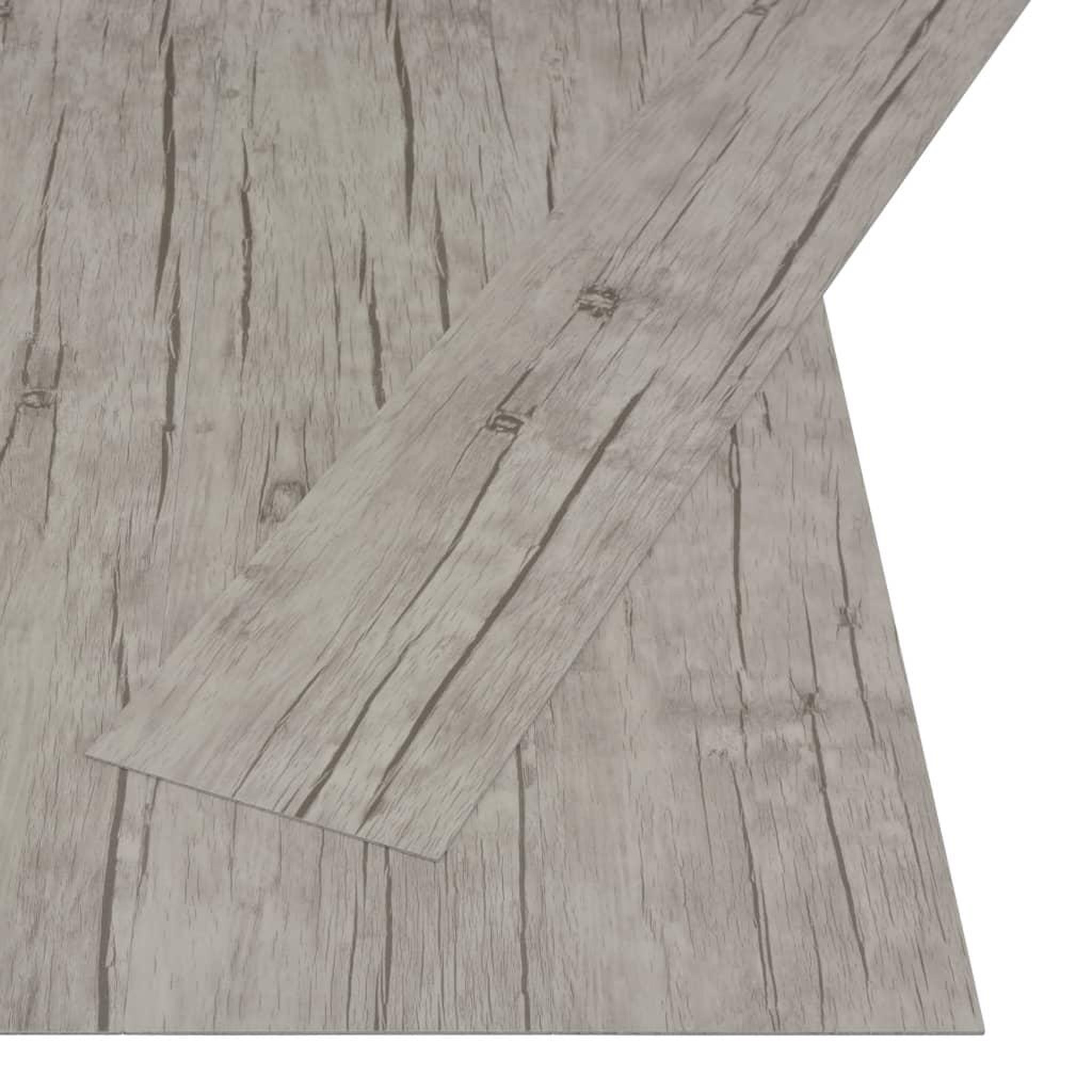 Voir la diapositive 2 : VIDAXL Planches de plancher autoadhesives 4,46m^2 3 mm PVC Chene delave