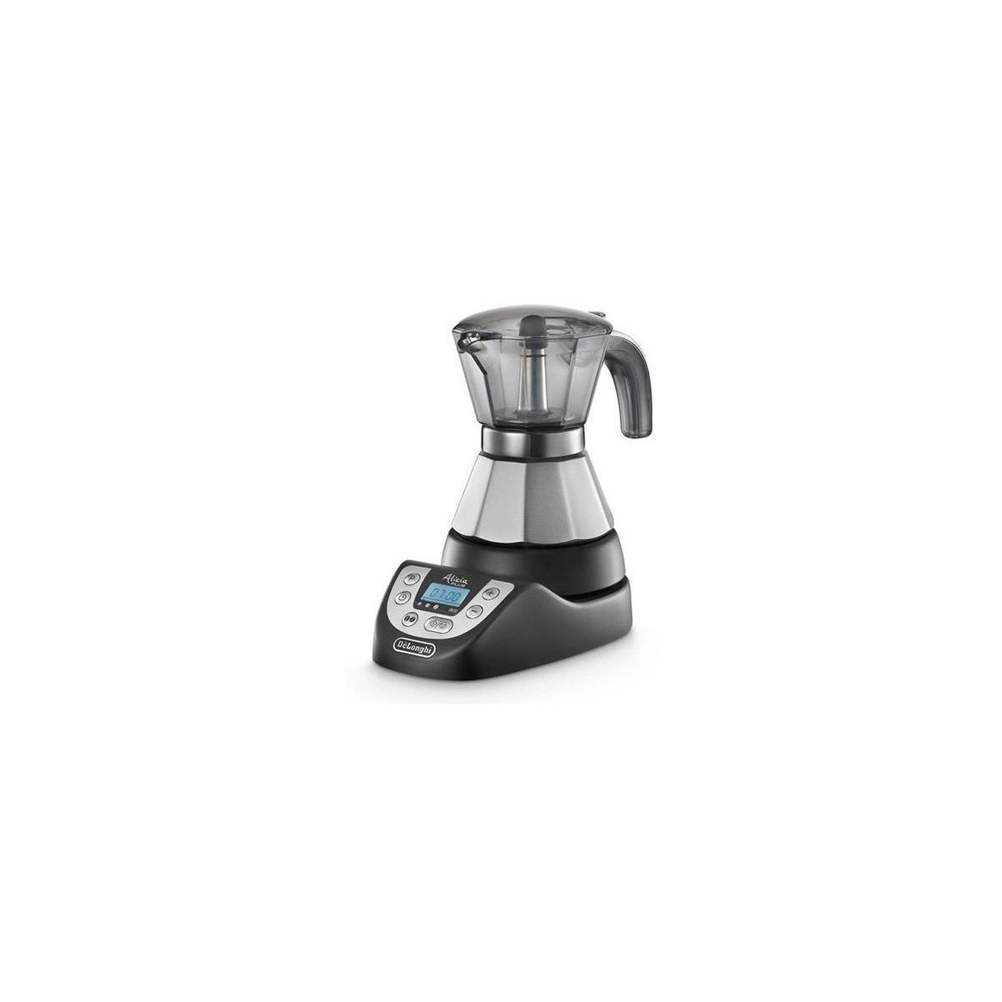 Voir la diapositive 2 : DELONGHI Cafetière moka électrique delonghi alicia plus emkp 21.b acier automatique