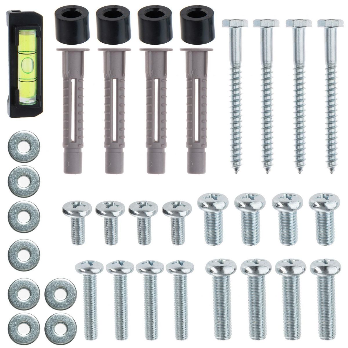 tectake Support mural TV 26 - 75  inclinable, VESA max.: 400x400, max. 100kg