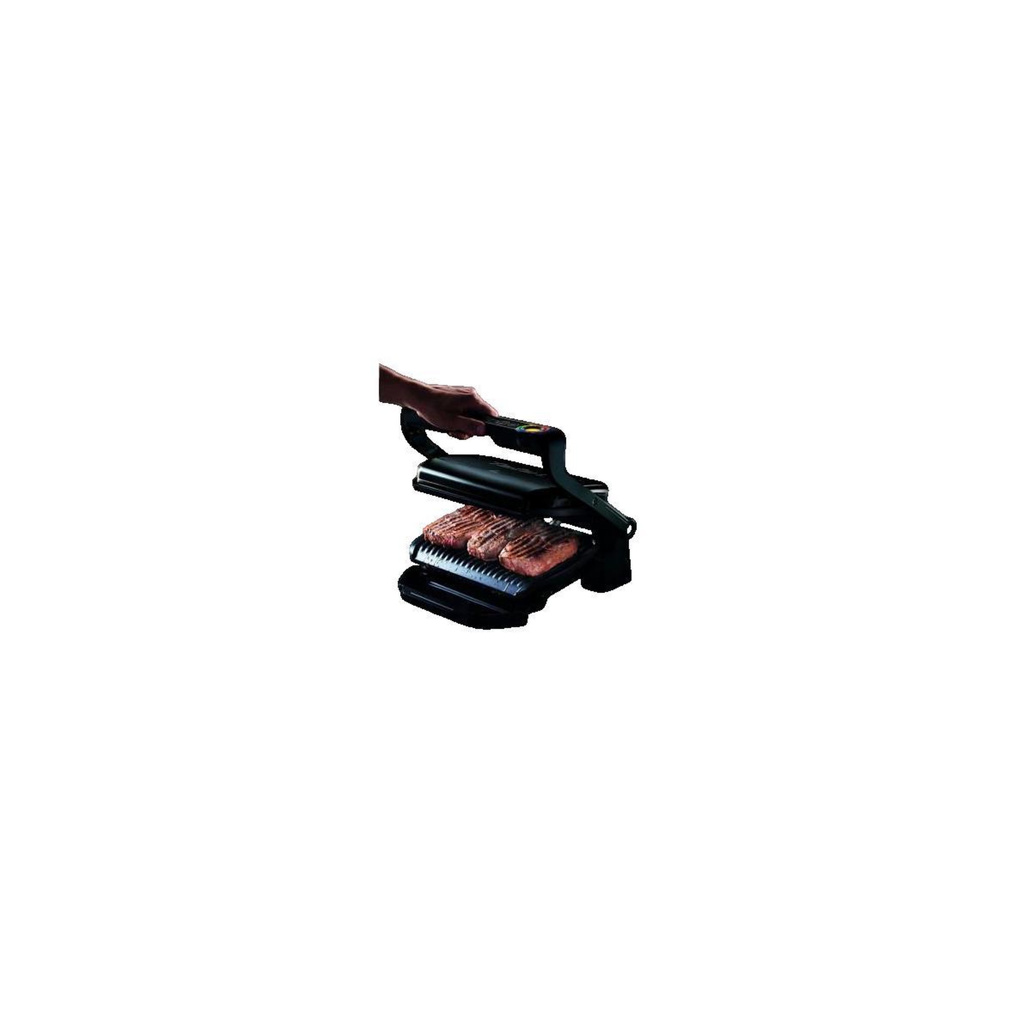 Voir la diapositive 2 : TEFAL Plancha électrique Tefal OptiGrill+ Snacking&Baking Noir