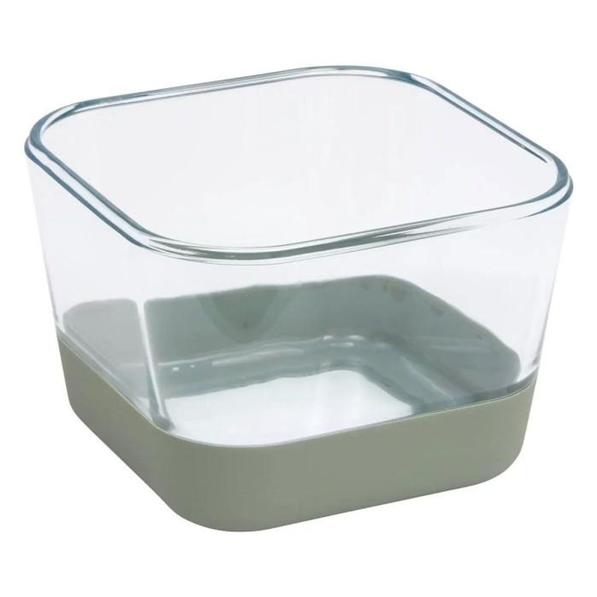 FIVE Boîte de Conservation Hermétique  Siliglass  2L Gris