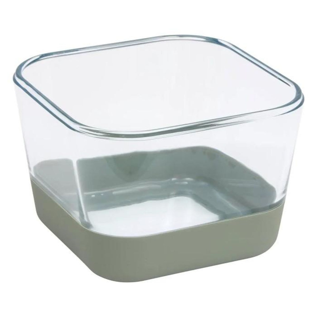 FIVE Boîte de Conservation Hermétique  Siliglass  2L Gris