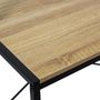 Voir la diapositive 3 : Paris Prix Bureau & Étagère  Stan  145cm Naturel & Noir