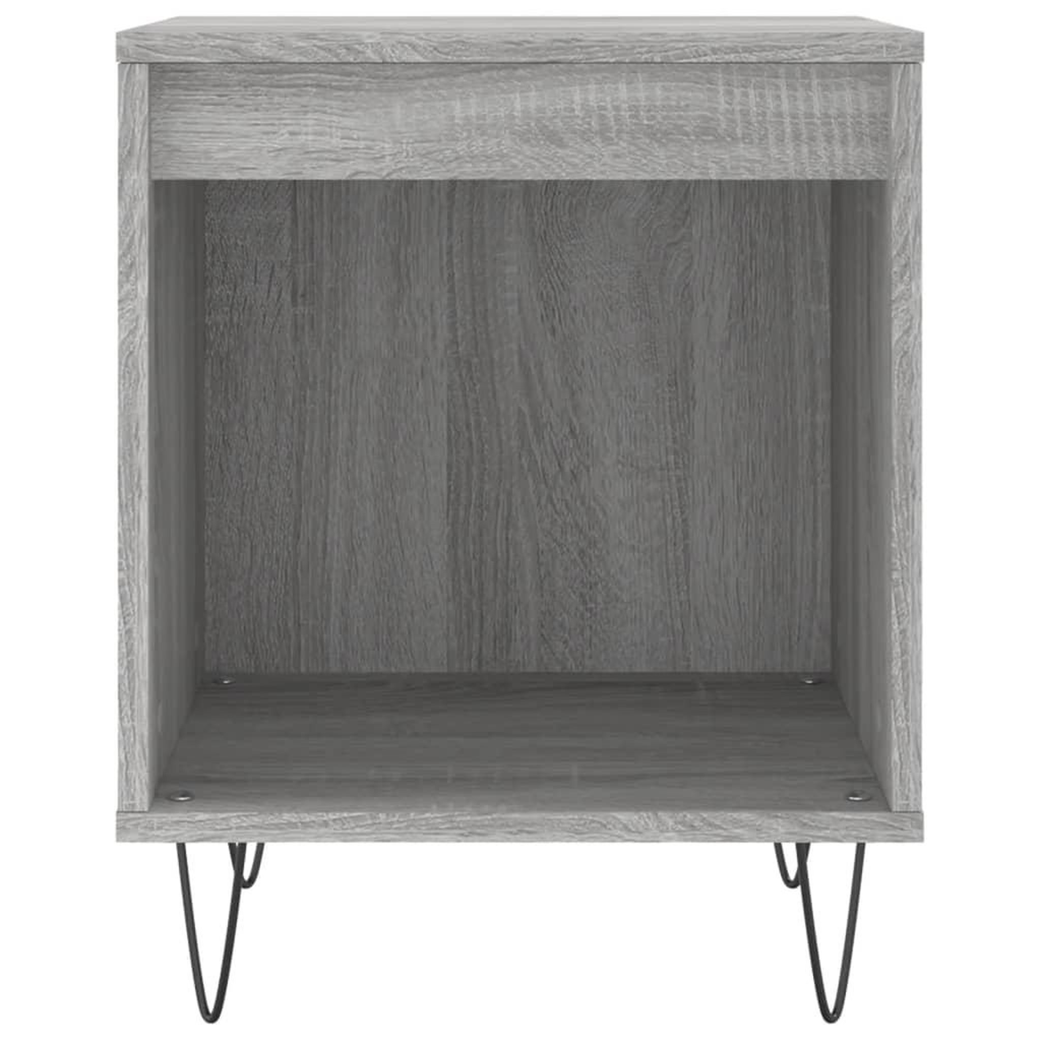Voir la diapositive 4 : VIDAXL Table de chevet sonoma gris 40x35x50 cm bois d'ingenierie