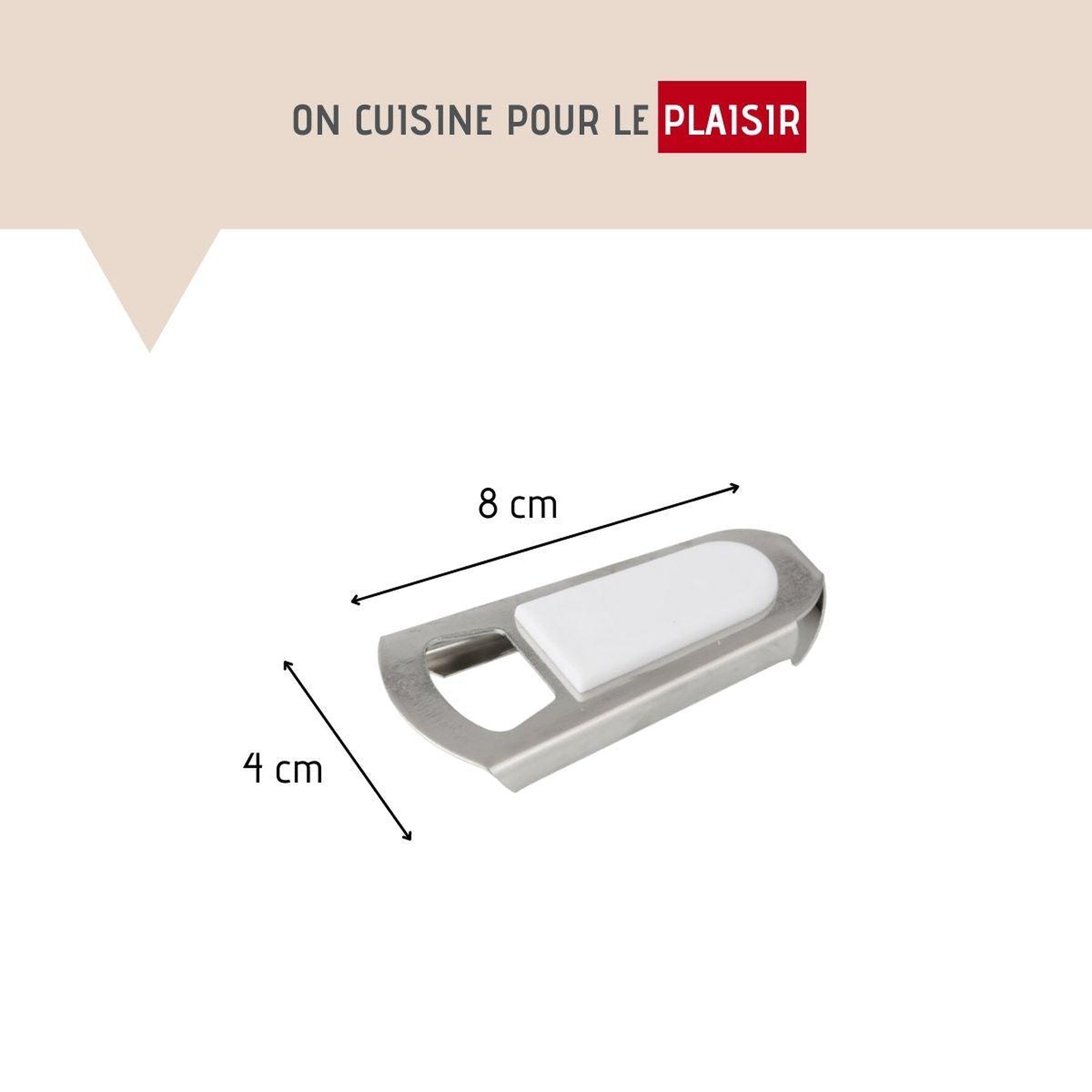 Voir la diapositive 3 : Fackelmann Décapsuleur et rebouche bouteille 2 en 1 fackelmann basic