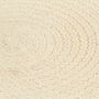 Voir la diapositive 3 : VIDAXL Napperons 6 pcs Naturel Plain 38 cm Rond Coton