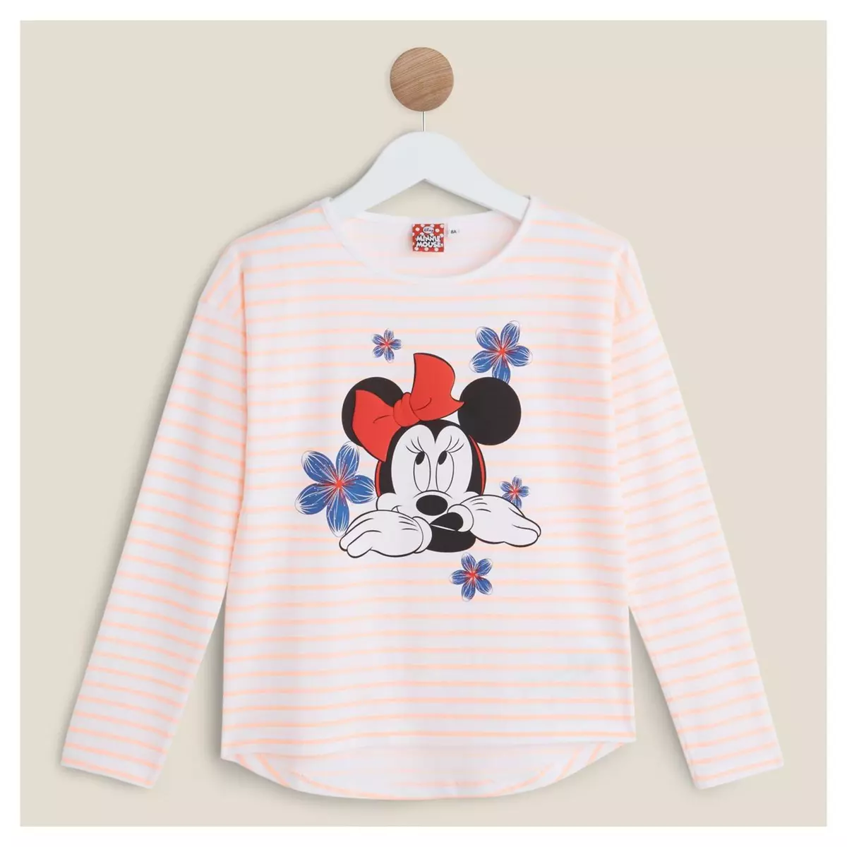 MINNIE T-shirt manches longues mickey fille