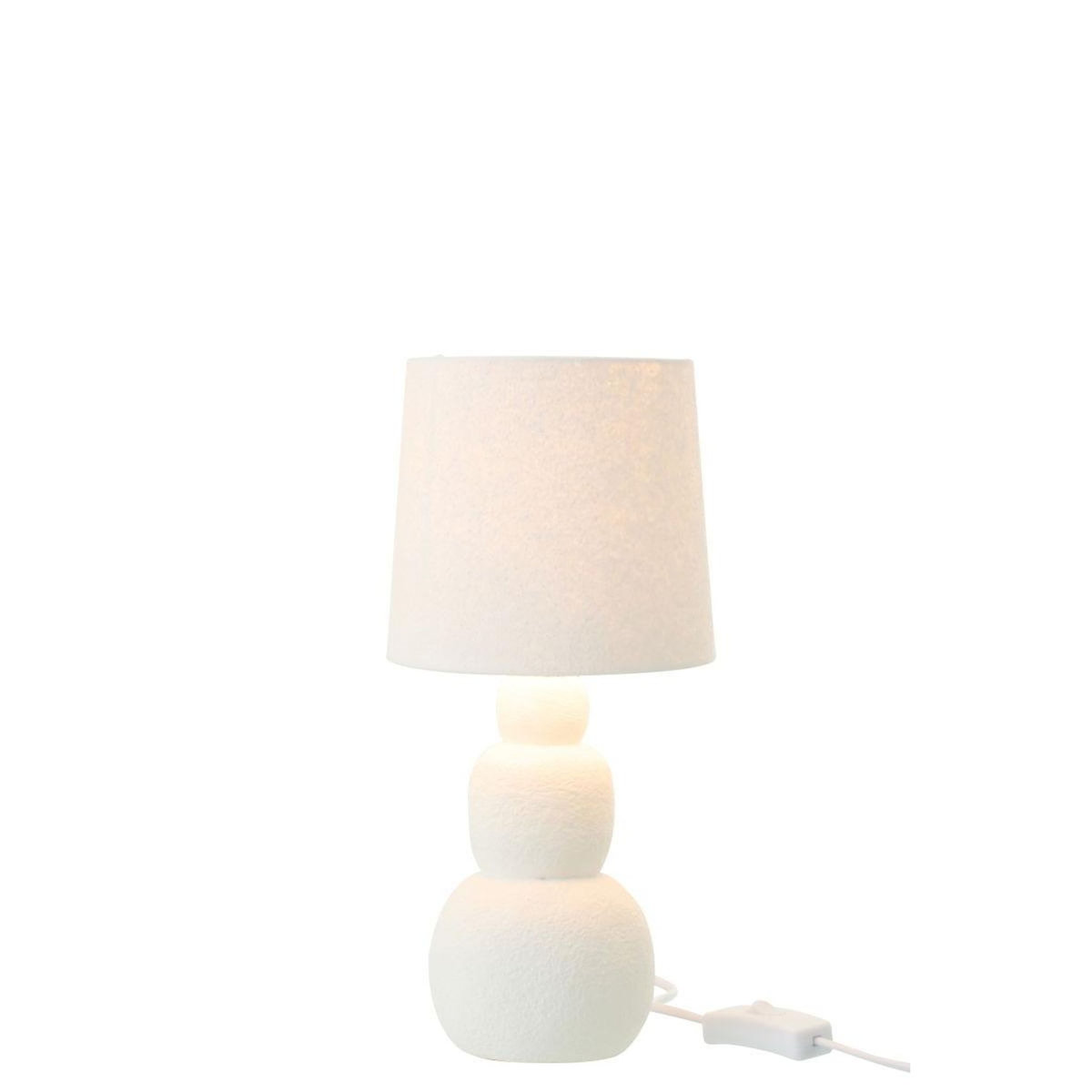 Paris Prix Lampe à Poser en Céramique  Renee  32cm Blanc