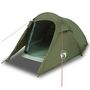 Voir la diapositive 2 : VIDAXL Tente de camping tunnel 3 personnes vert olive impermeable