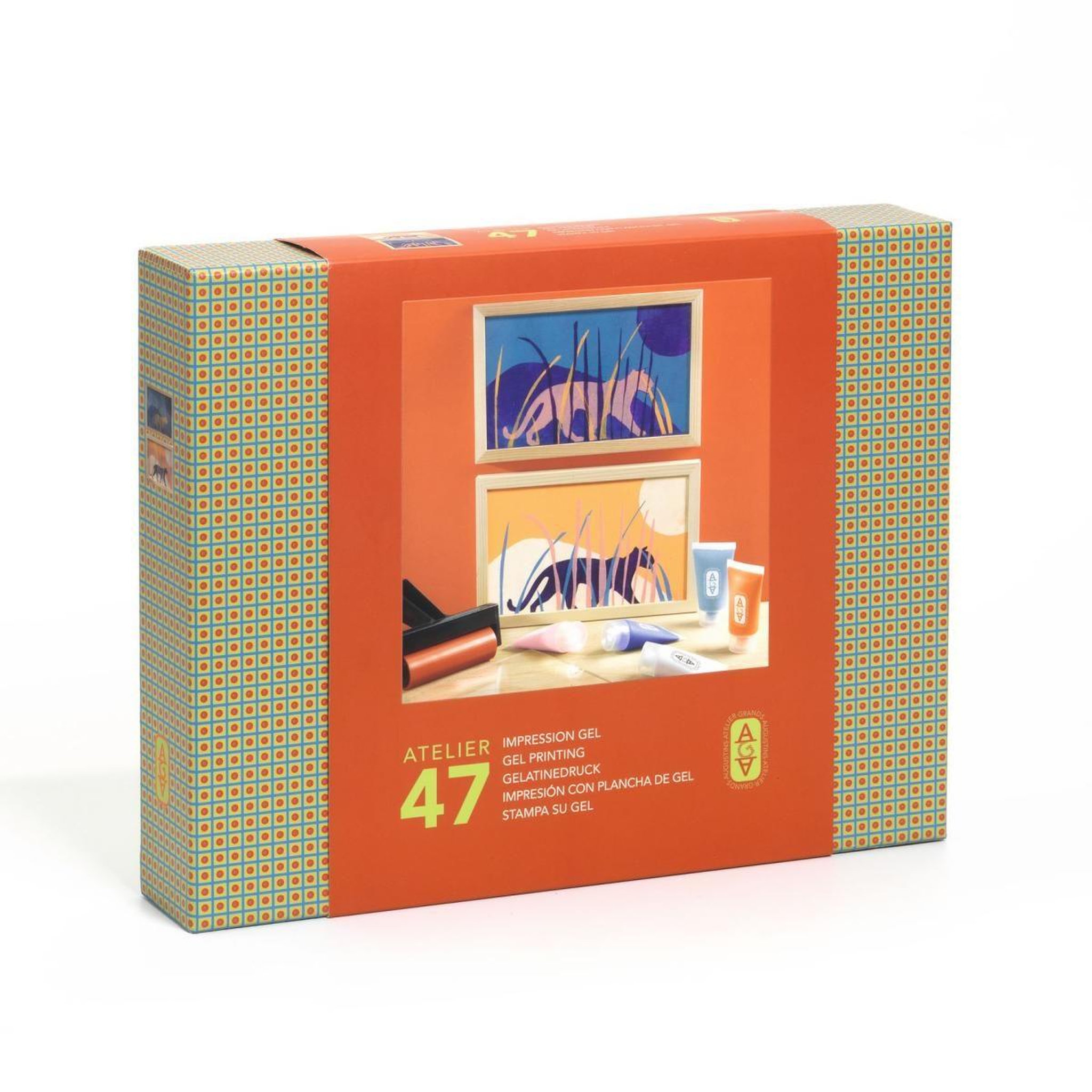 Djeco Coffret atelier 47- impression gel