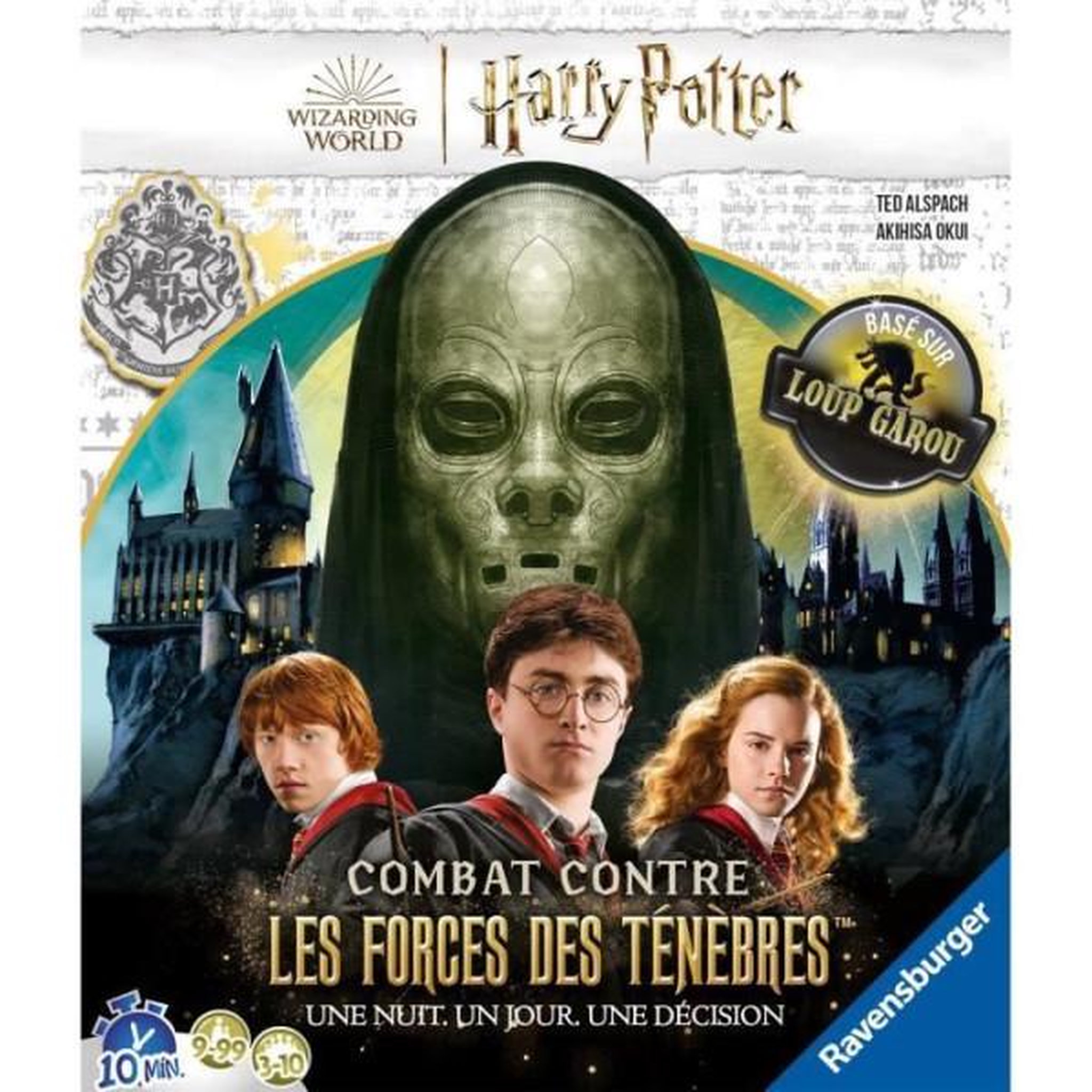 Voir la diapositive 3 : RAVENSBURGER Jeux de société harry potter combat contre les forces de ténebres, basé sur le jeu loup-garou, des 9 ans, ravensburger, 2735