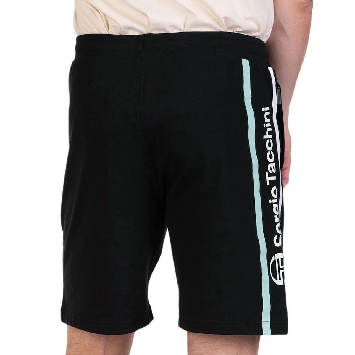 SERGIO TACCHINI Short Noir Homme Sergio Tacchini Fabbey