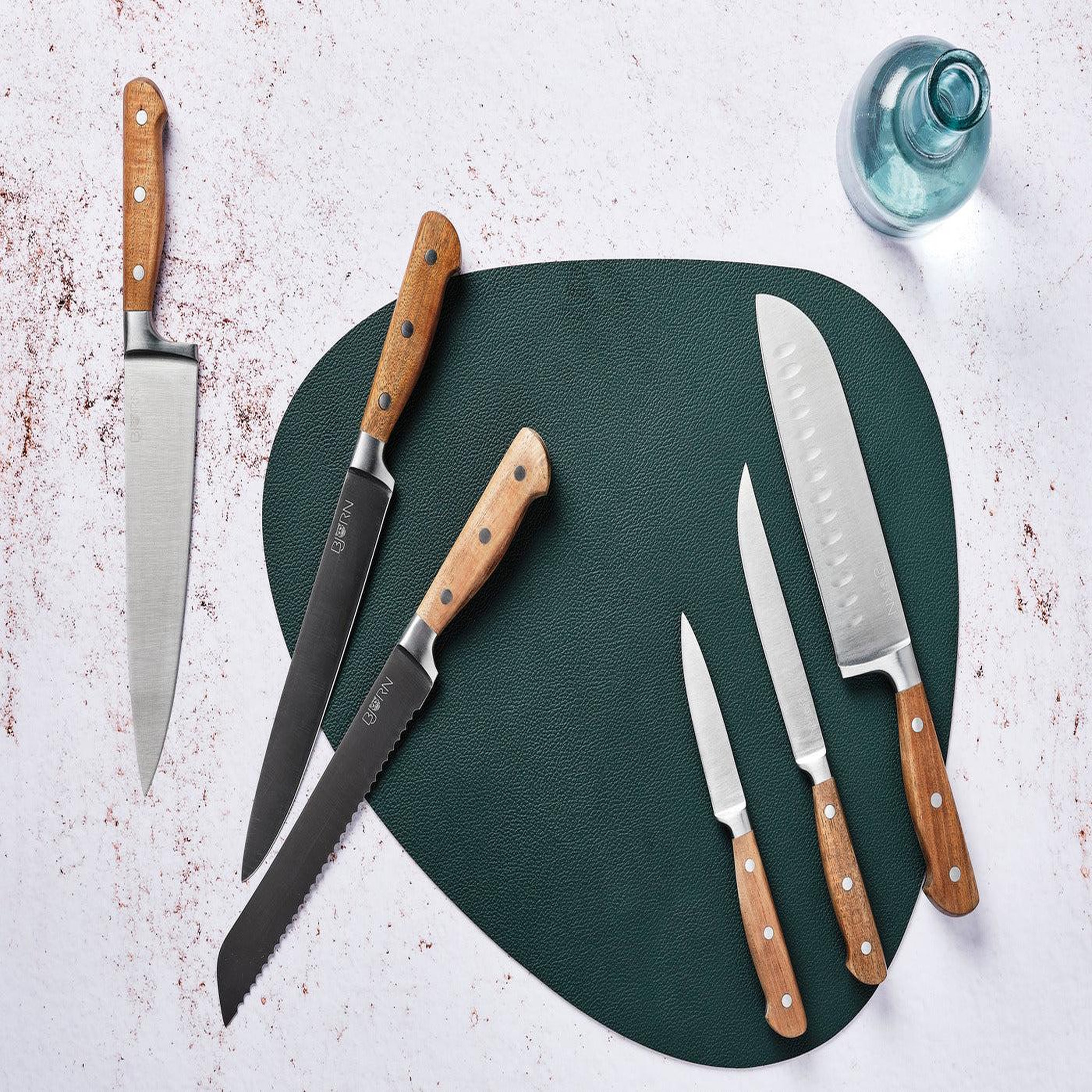 Voir la diapositive 5 : BJORN Bloc couteaux de cuisine jakob rauma - 7 pièces