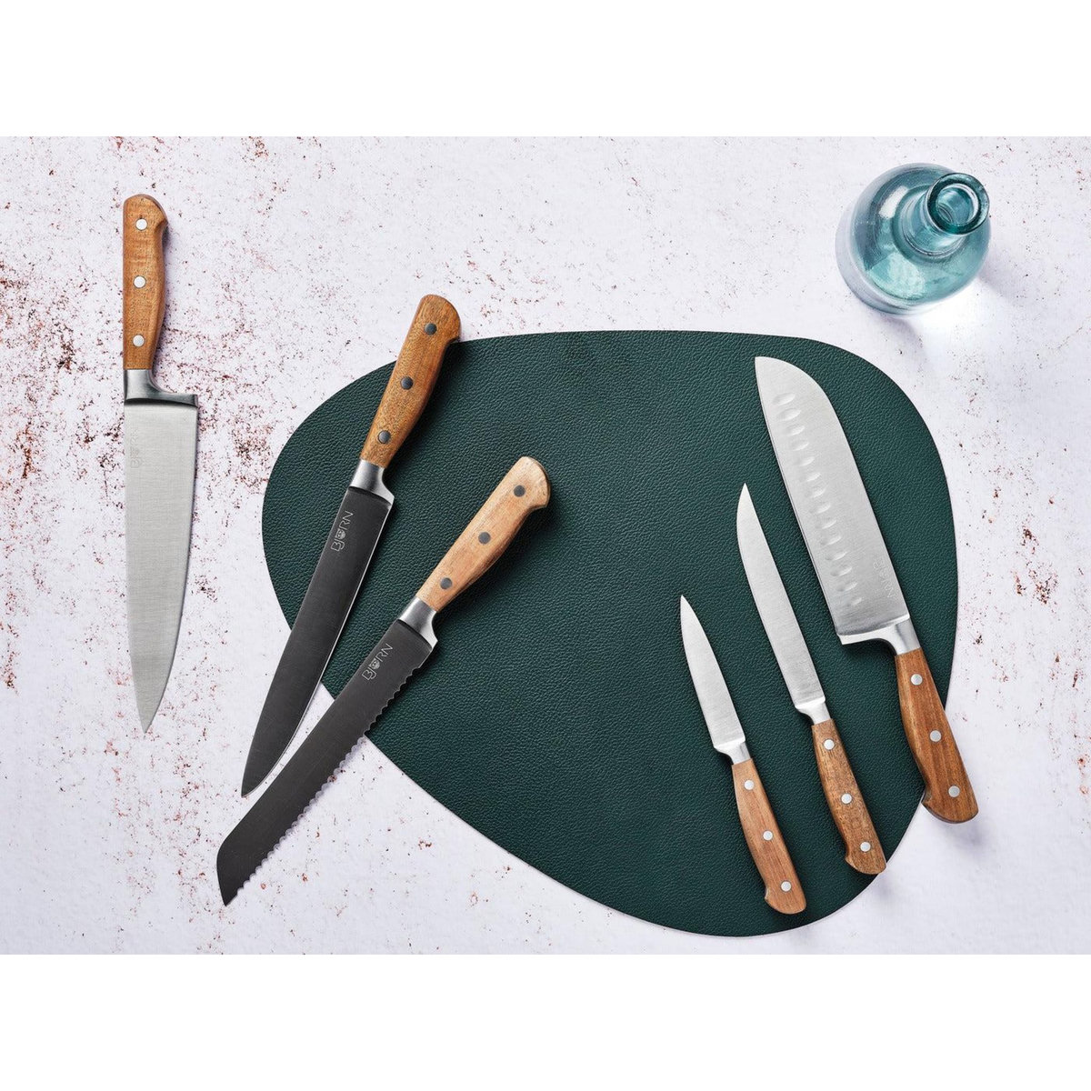 BJORN Bloc couteaux de cuisine JAKOB RAUMA - 7 pièces