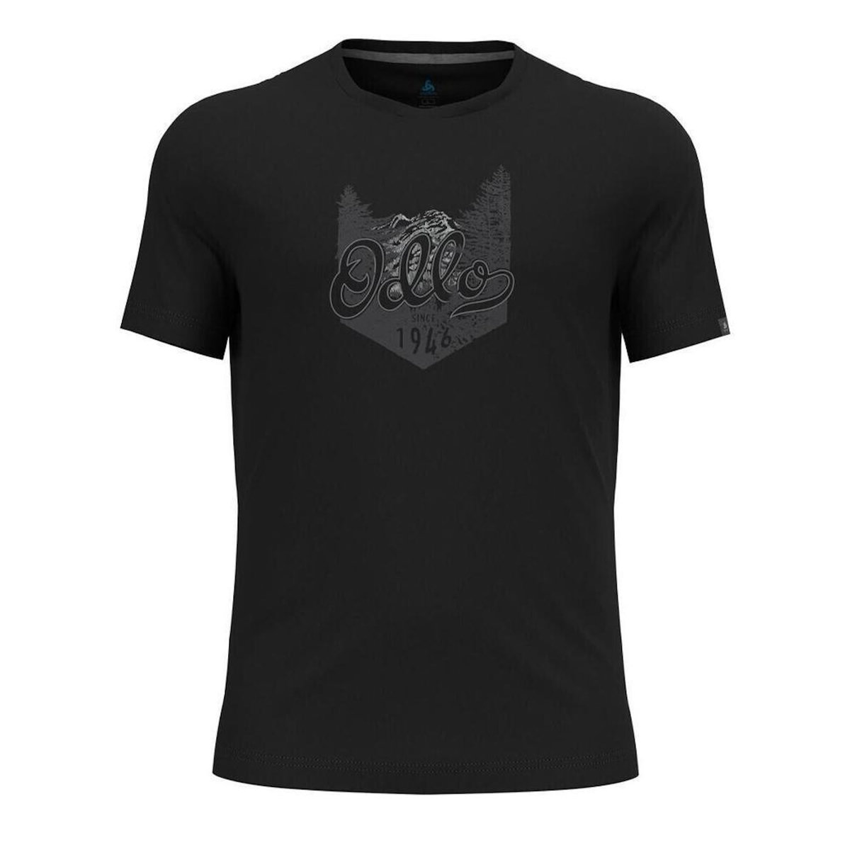 ODLO T-shirt Noir Homme Odlo Nikko