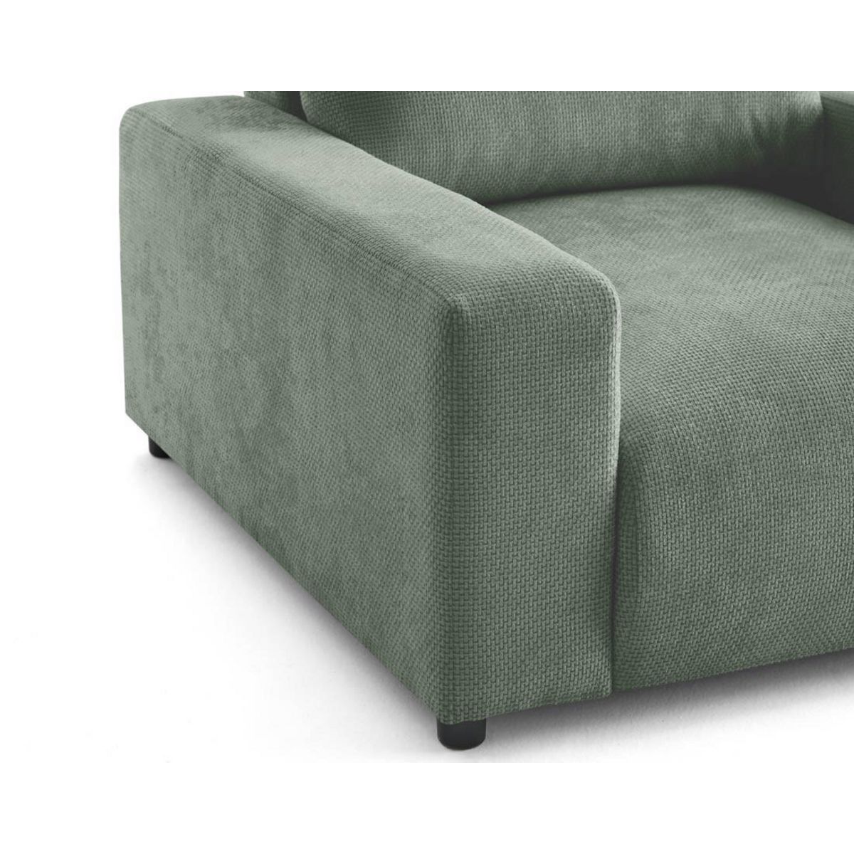 LISA DESIGN Pivoine - fauteuil en velours texturé