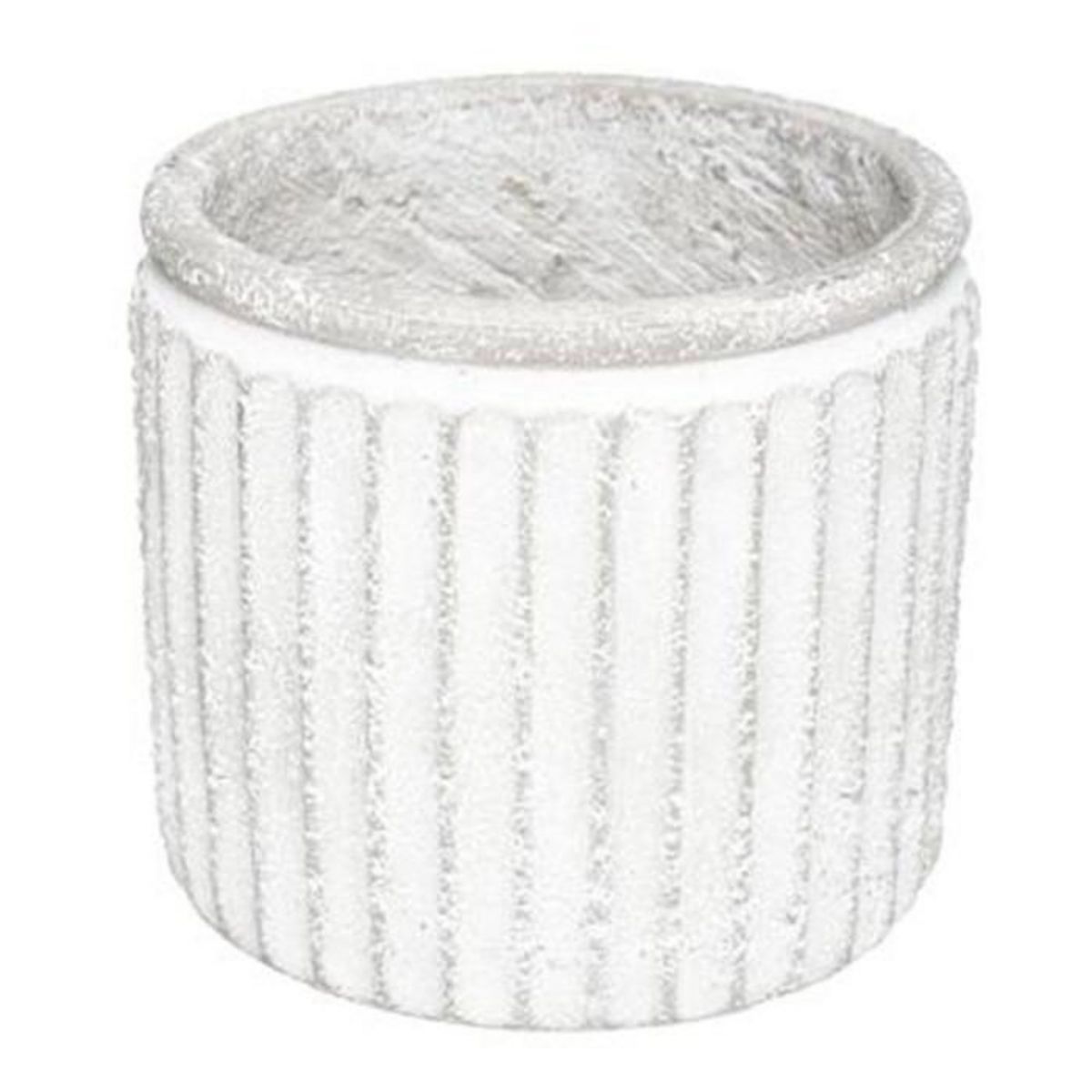 ATMOSPHERA Lot de 2 Pots de Fleurs Déco  Wild  19cm Gris