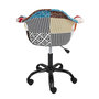 Voir la diapositive 5 : Paris Prix Fauteuil de Bureau  Patchwork  86cm Multicolore