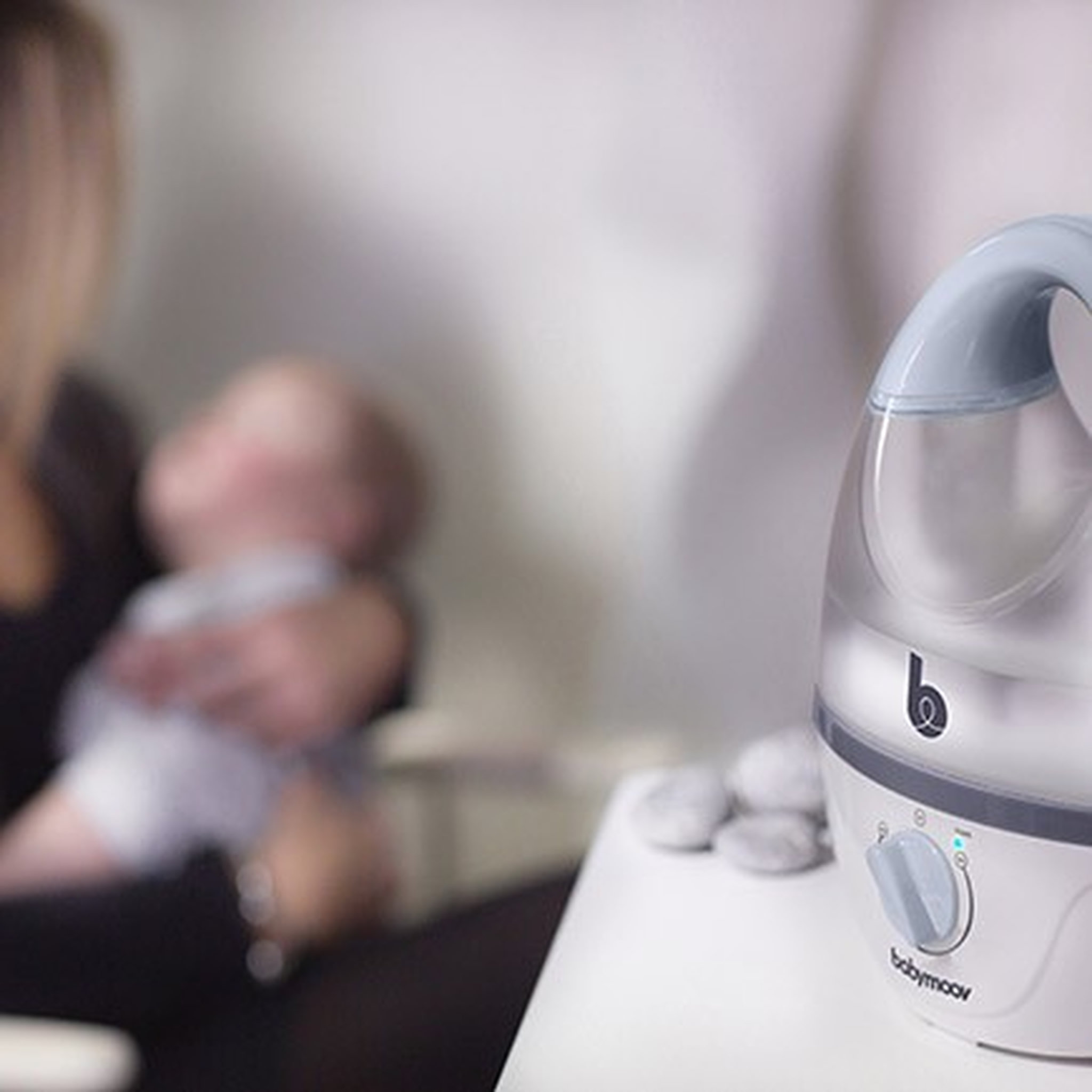 Voir la diapositive 4 : BABYMOOV Humidificateur d'air Hygro - Bleu