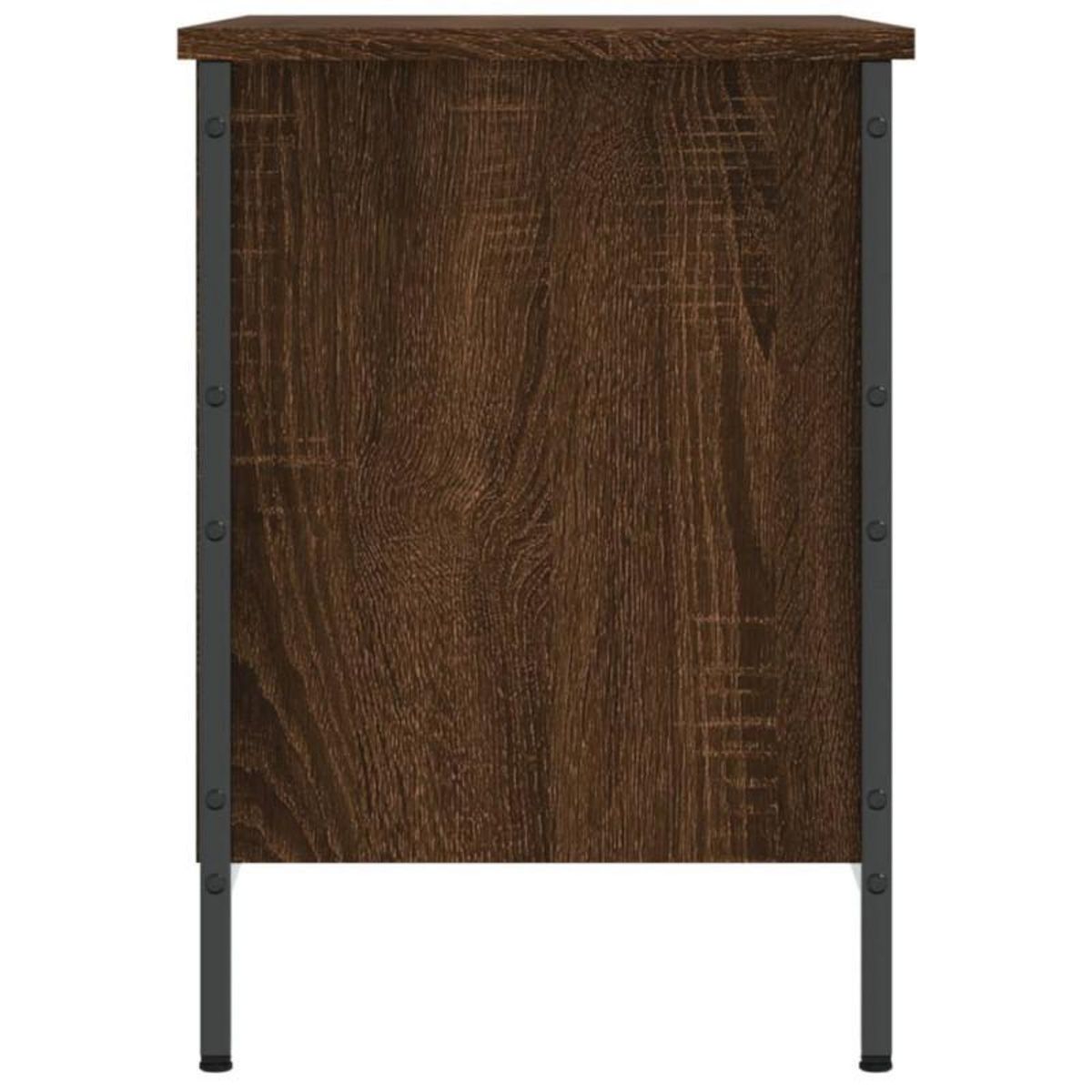 VIDAXL Armoire à chaussures chêne marron 69x35x50 cm bois d ingénierie