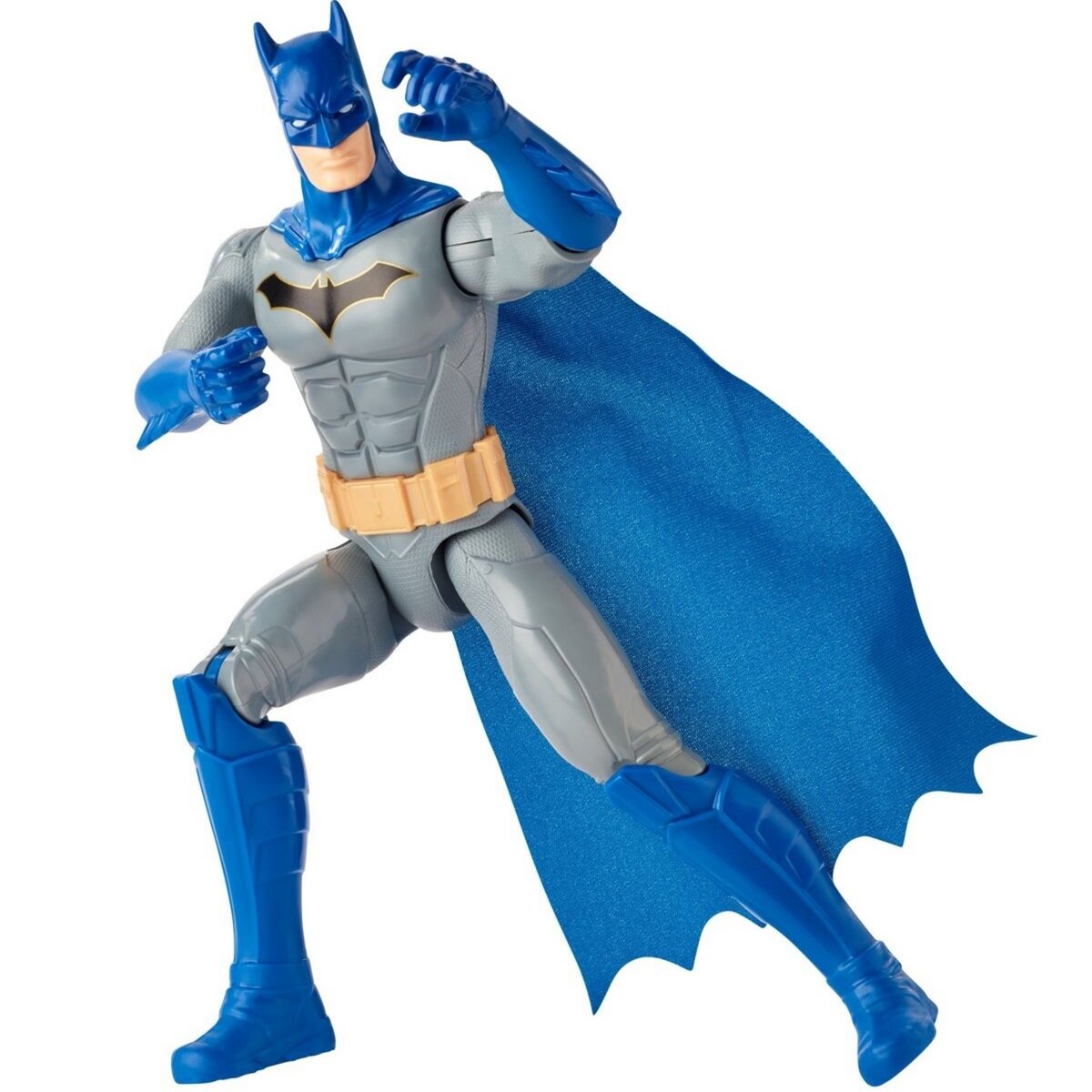 MATTEL Batman Missions - Figurine articulée 30 cm Batman bleu et gris - DC Comics