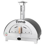 BELLANAPOLI Four à pizza Inox Cuisson 5mn 400°C en 15mn Four à bois Italien BELLANAPOLI
