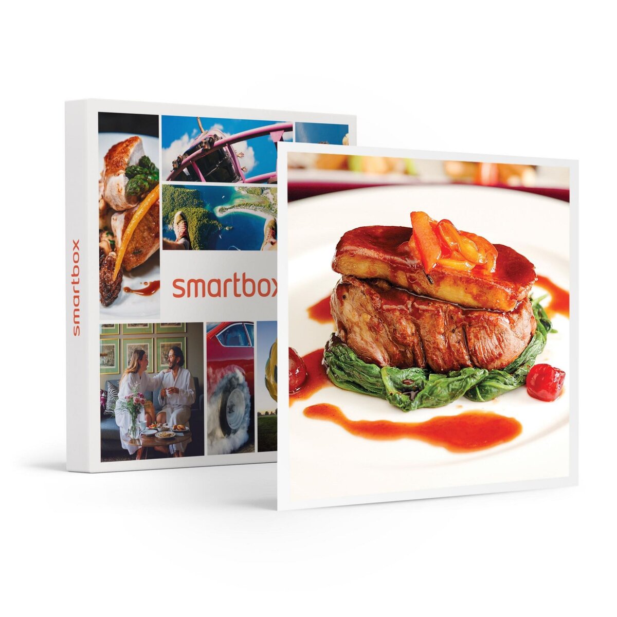 Smartbox Dîner avec spécialités locales en France pour deux - Coffret Cadeau Gastronomie